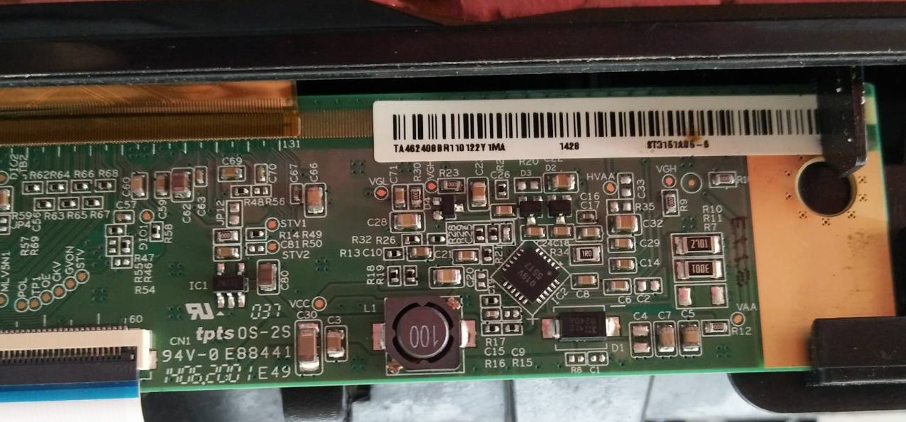 ONE BOARD(วันบอร์ด) ทีวี ทีซีแอล TCL ของแท้ถอดจากเครื่อง รุ่นLED32B2600 :TP.MS18VG.P77 เบอร์จอ-LVW320CS0T E81 V11 ทีบาร์ST3151A05-6