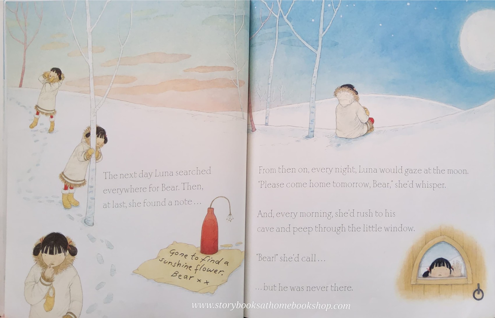 หนังสือนิทานปกอ่อน** 🍅🍓 A FLOWER IN THE SNOW BY TRACEY CORDEROY.SOPHIE ALLSOPP