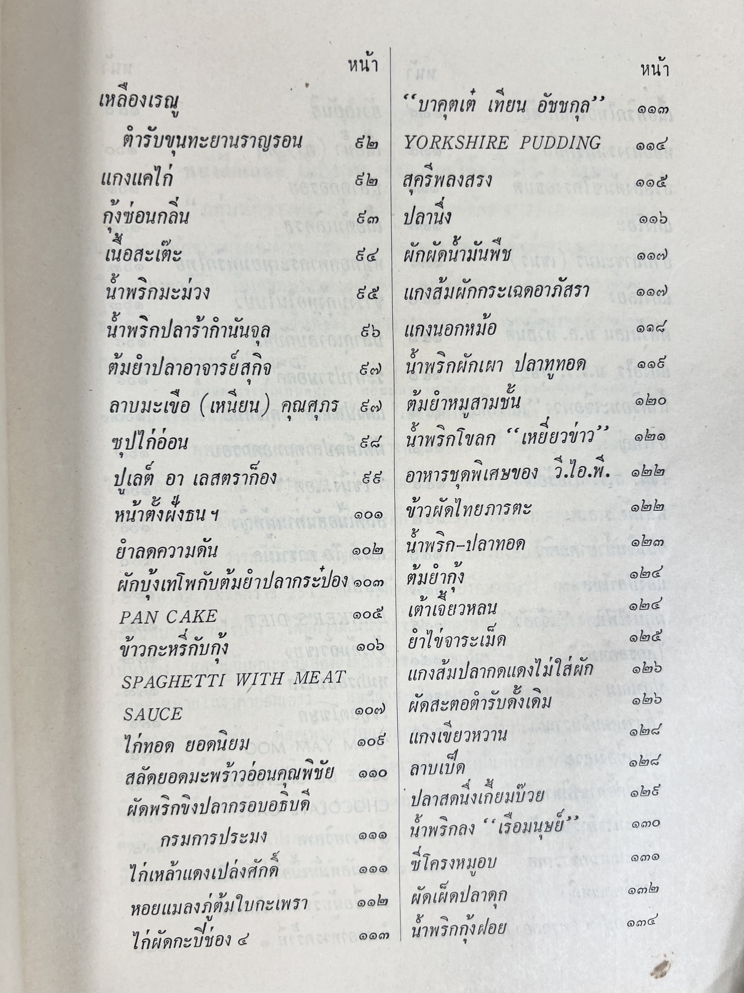 ตำราอาหารชุดพิเศษ ของกลุ่มนักข่าวหญิง ตำรับอาหารของพระราชวงศ์ บุคคลสำคัญผู้มีชื่อเสียง.