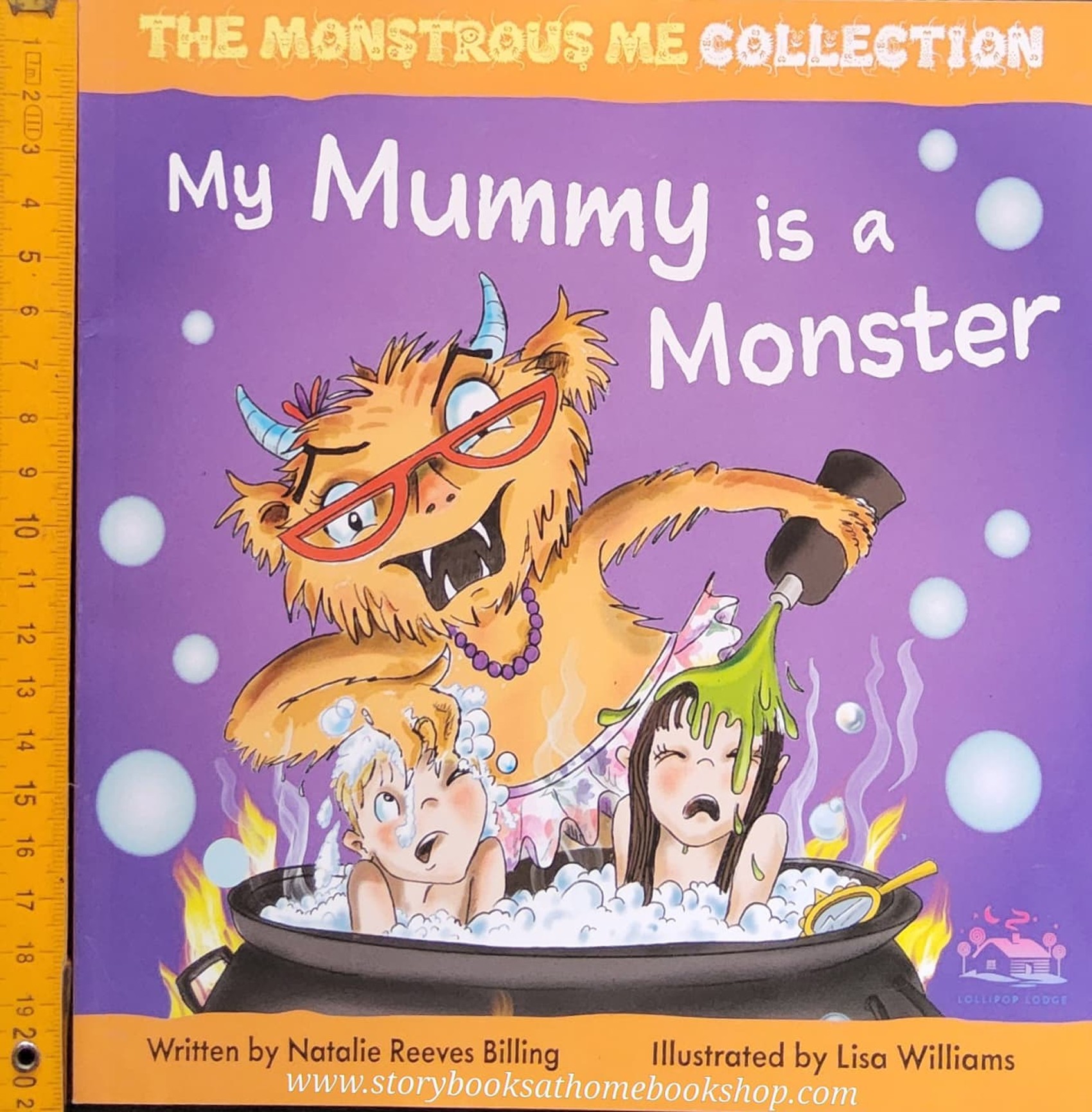 หนังสือนิทานปกอ่อน ** 🍅🍓THE MONSTROUS ME COLLEXTION: 2 BOOKS IN 1: MY MUMMY IS A MONSTER+MY CHILDREN ARE MONSTERS