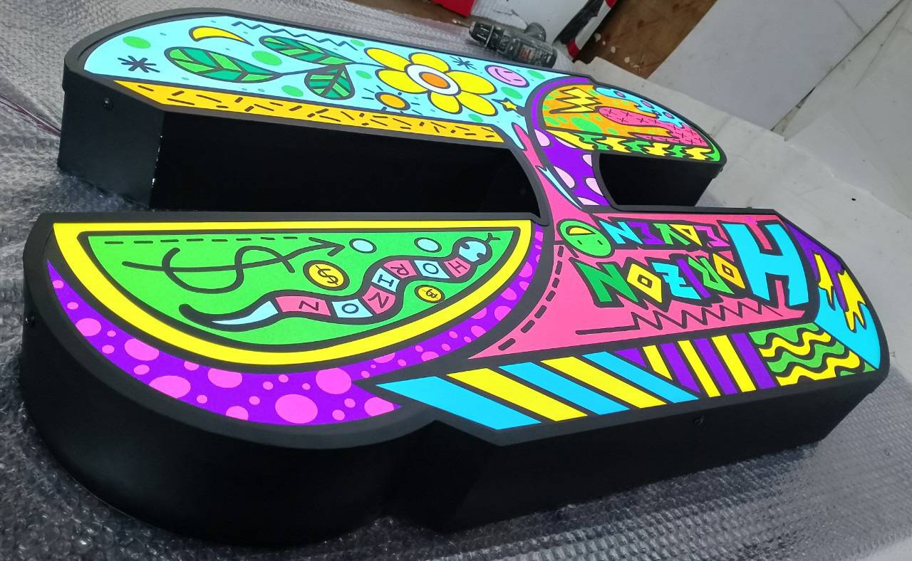 #ป้ายกล่องไฟไดคัท #ป้ายกล่องไฟออกหน้า