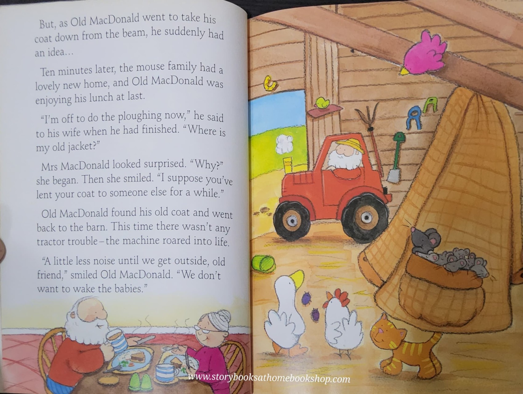 หนังสือนิทานปกอ่อน** 🍅🍅OLD MACDONALD HAD A TRACTOR