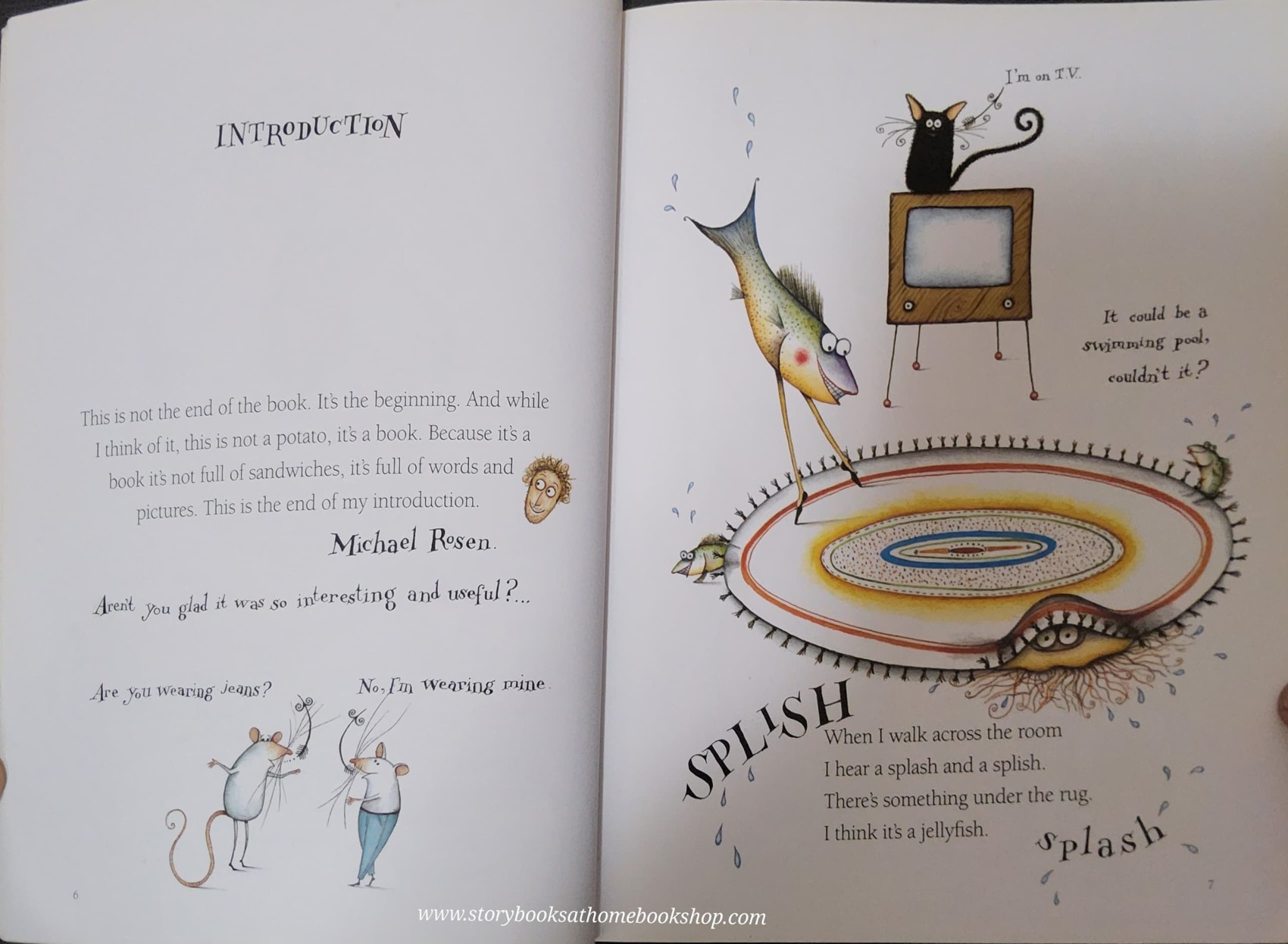 หนังสือนิทานปกอ่อน** 🍅🍅MICHAEL ROSEN'S BOOK OF NONSENSE