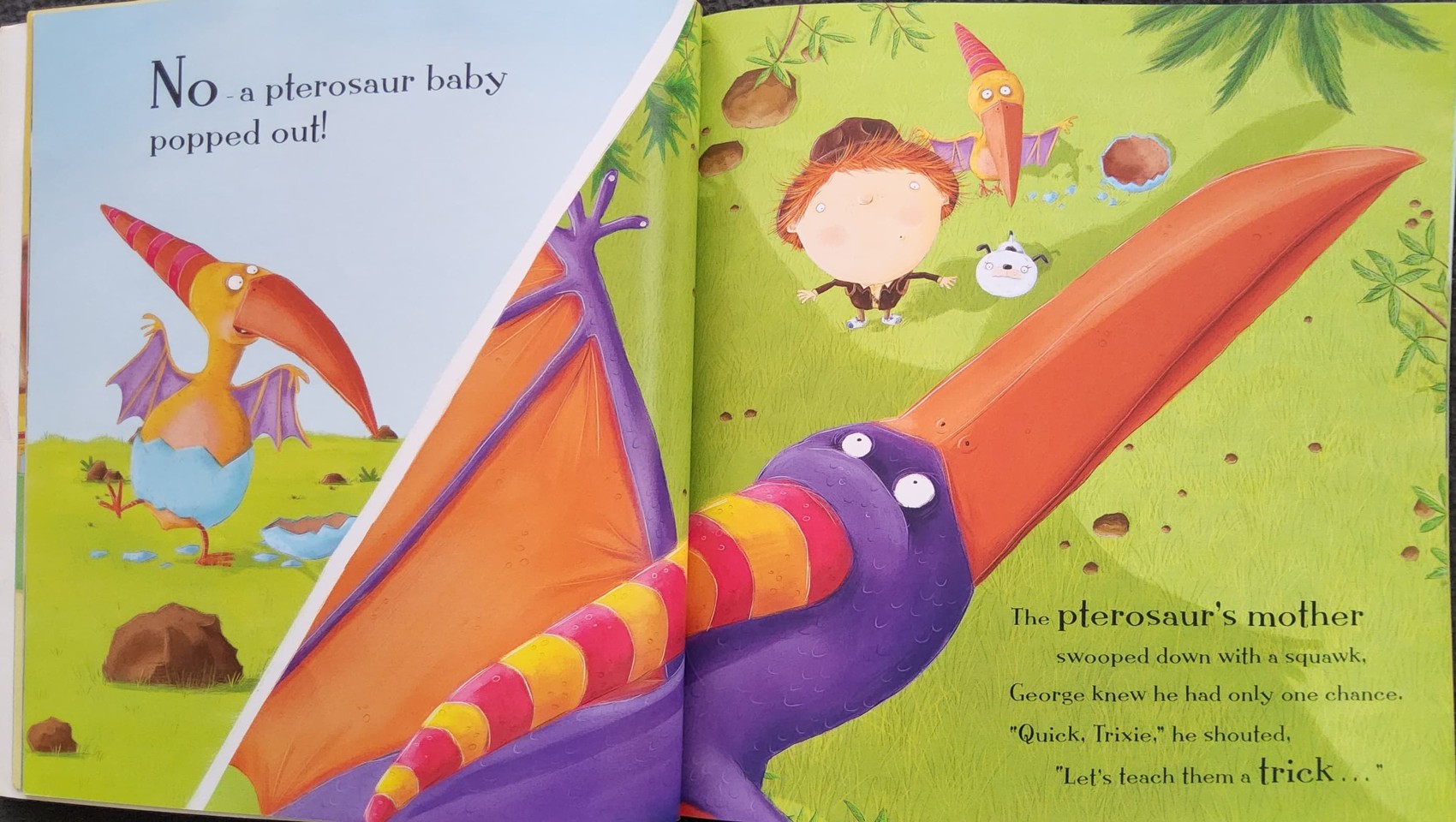 หนังสือนิทานปกอ่อน** 🍅🍓TREATS FOR A T-REX