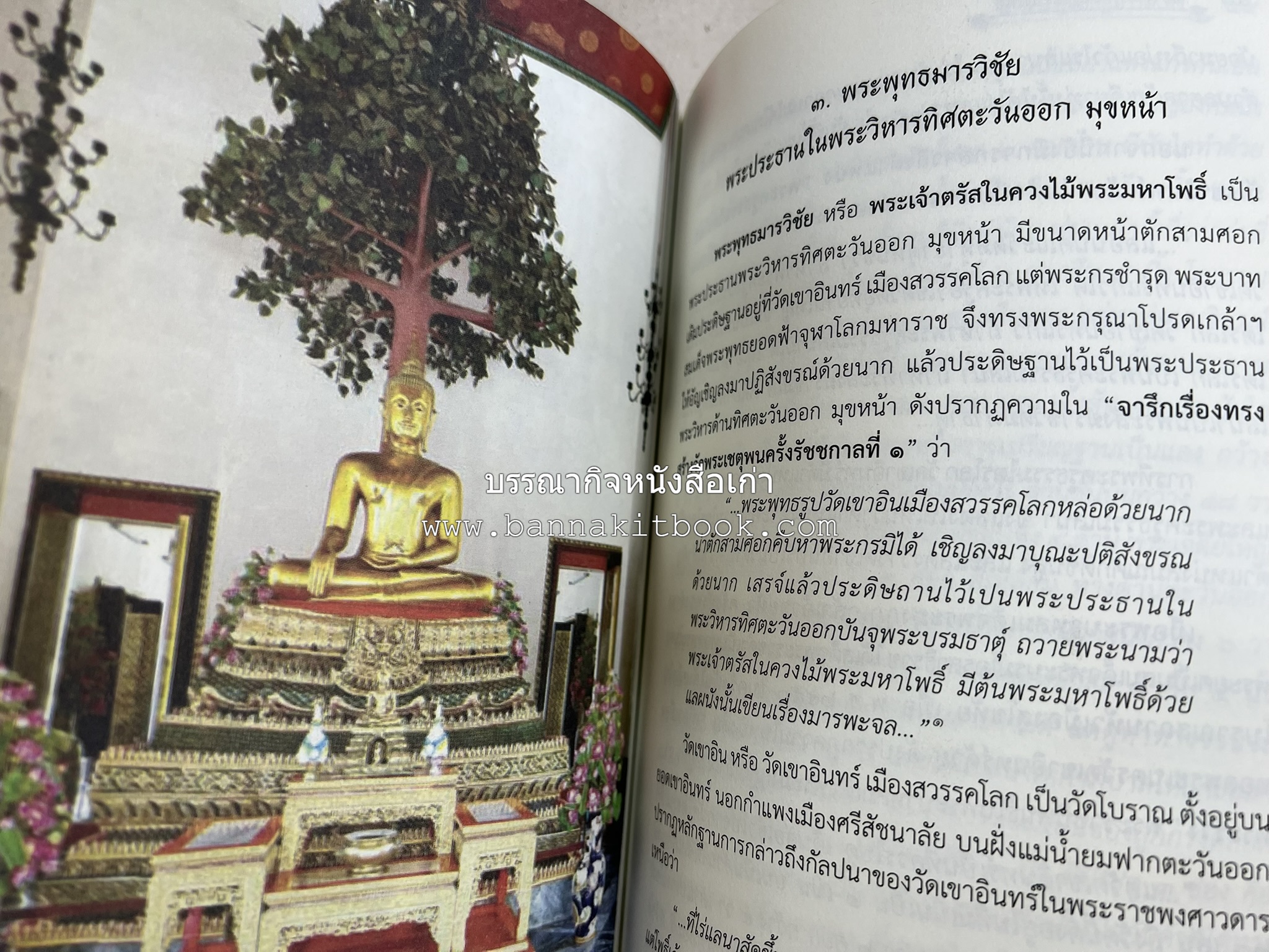 ๙ พระพุทธปฏิมาวัดโพธิ์ โดย : รองศาสตราจารย์ ดร.ศานติ ภักดีคำ.