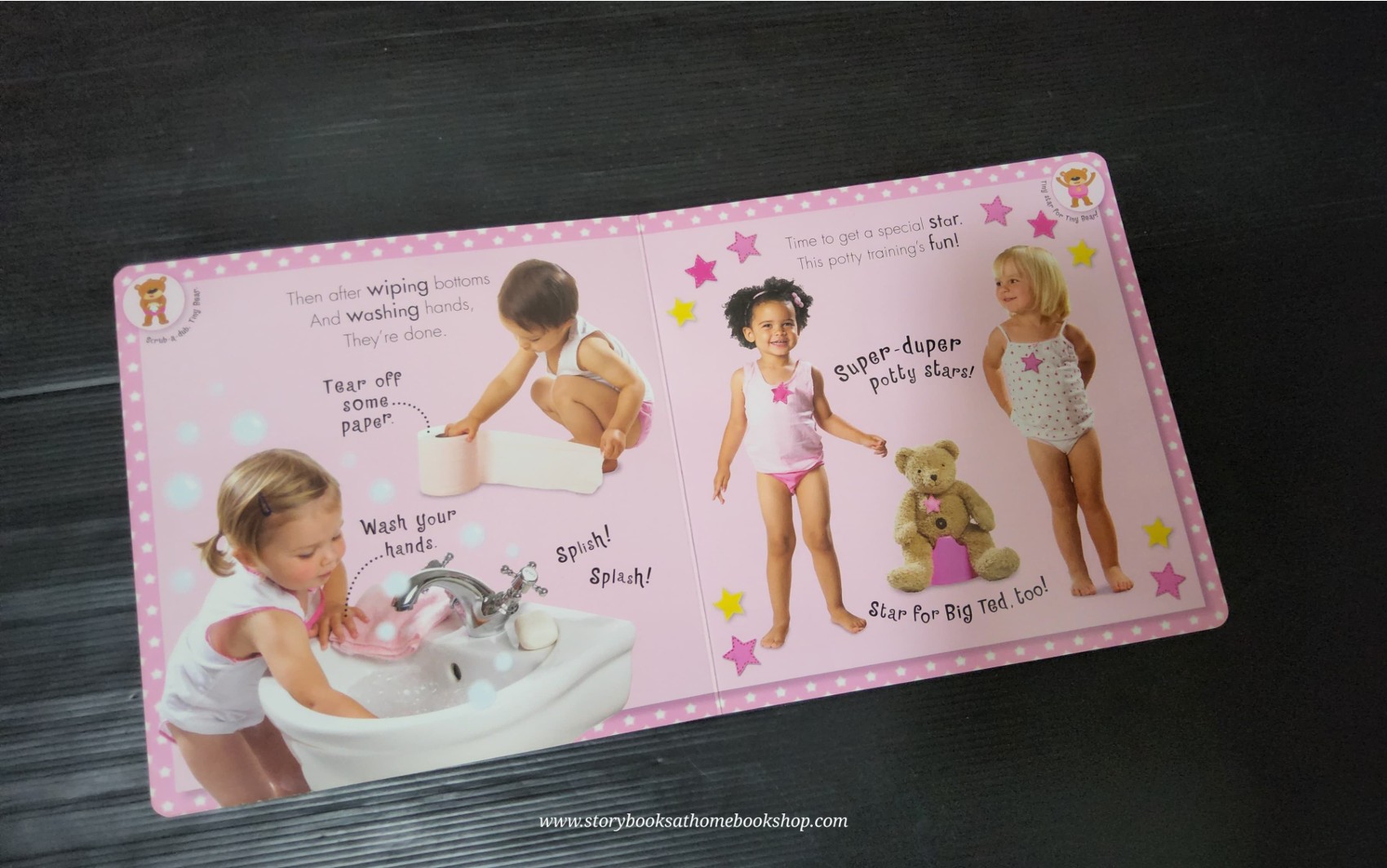 BOARD Book** 🍅🍅GIRLS' POTTY TIME