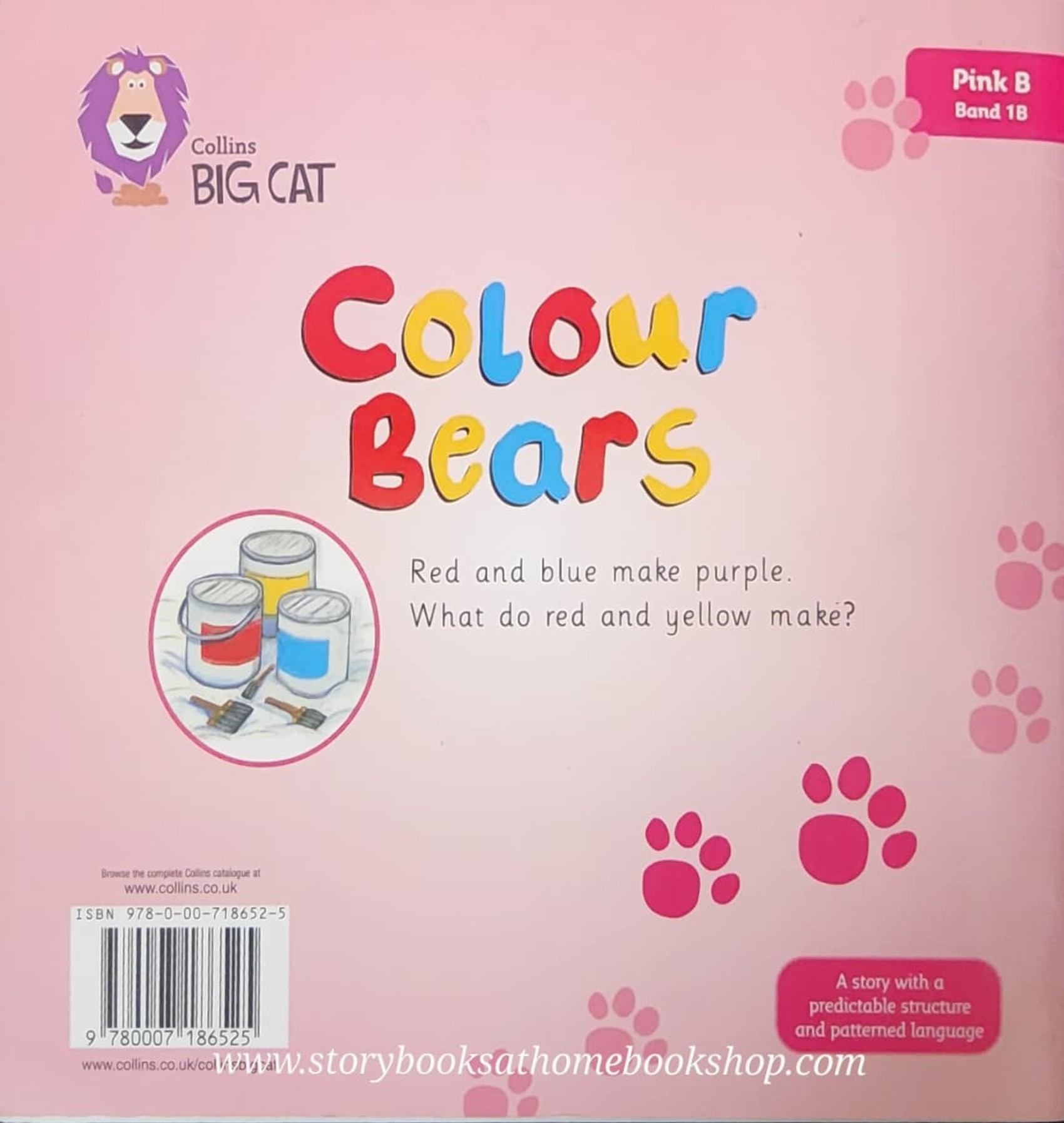 หนังสือนิทานปกอ่อน** 🍅🍅COLOUR BEARS