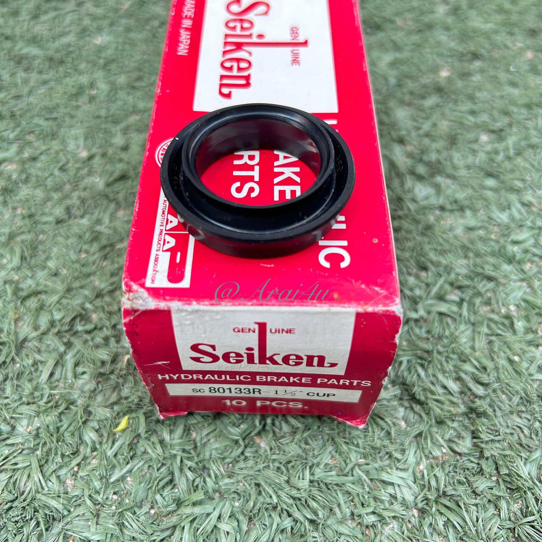 ลูกยางเบรค Hino K725 ,KR ,F18 ,FD ,KT 1.1/2" SC80133R Seiken แท้ JAPAN ลูกยางเบรคหลัง แบบแหวน 10 ตัว