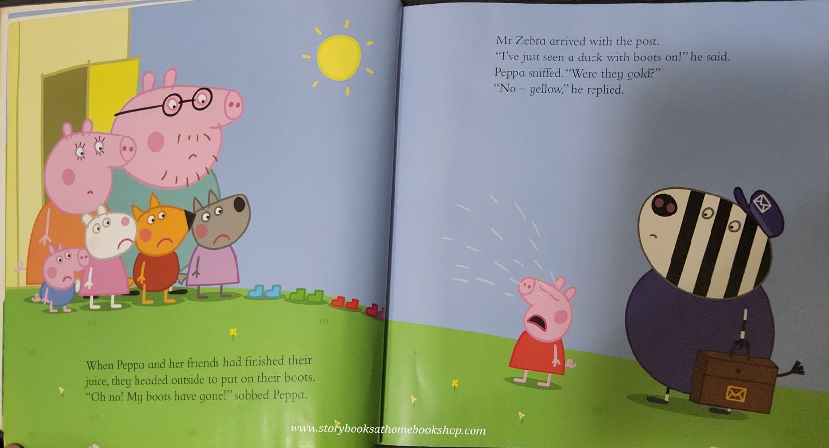 หนังสือนิทานปกอ่อน** 🍅🍓PEPPA PIG:PEPPA AND HER GOLDEN BOOTS