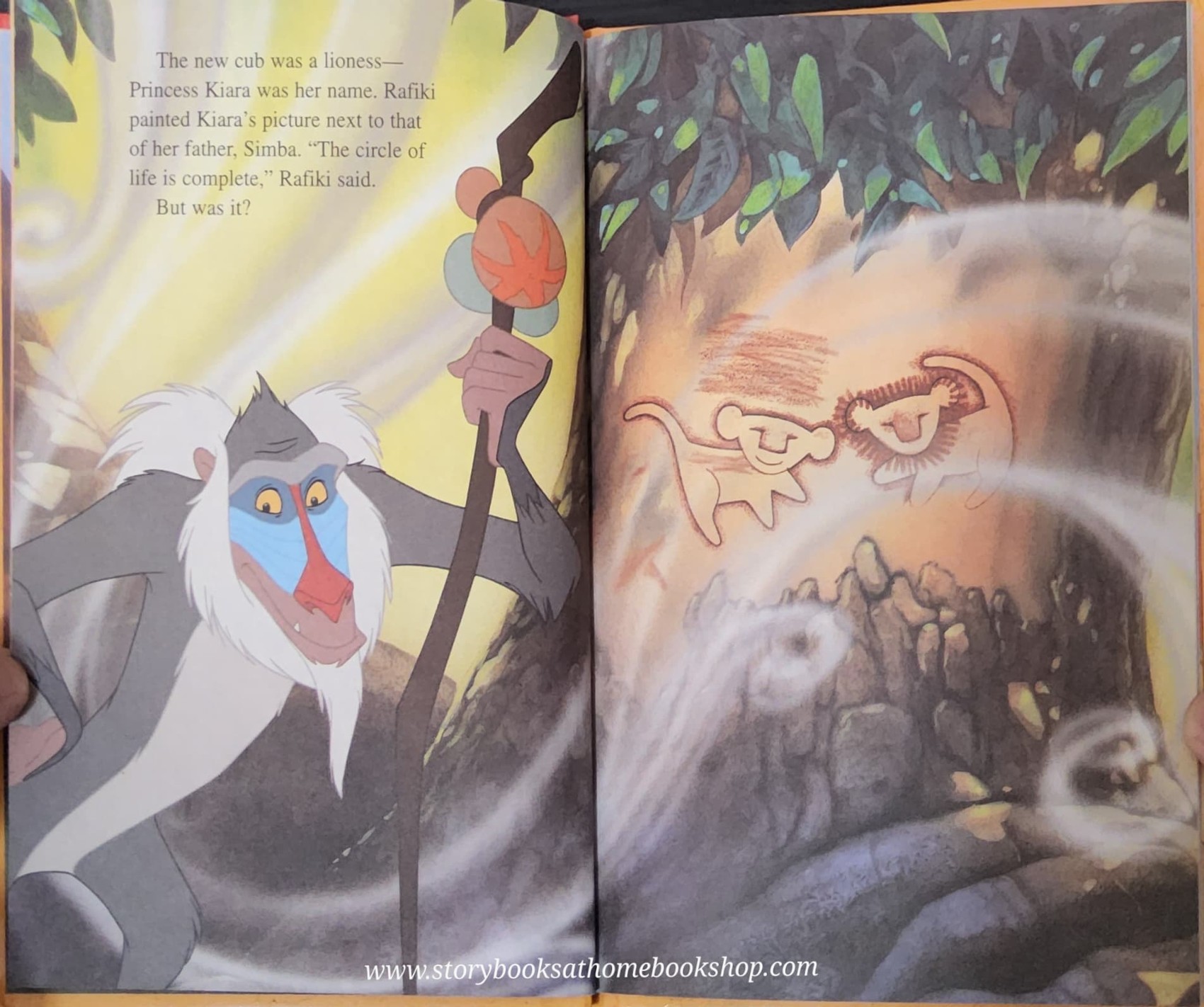 หนังสือนิทานปกแข็ง** 🍅🍅DISNEY THE LION KING II SIMBA'S PRIDE