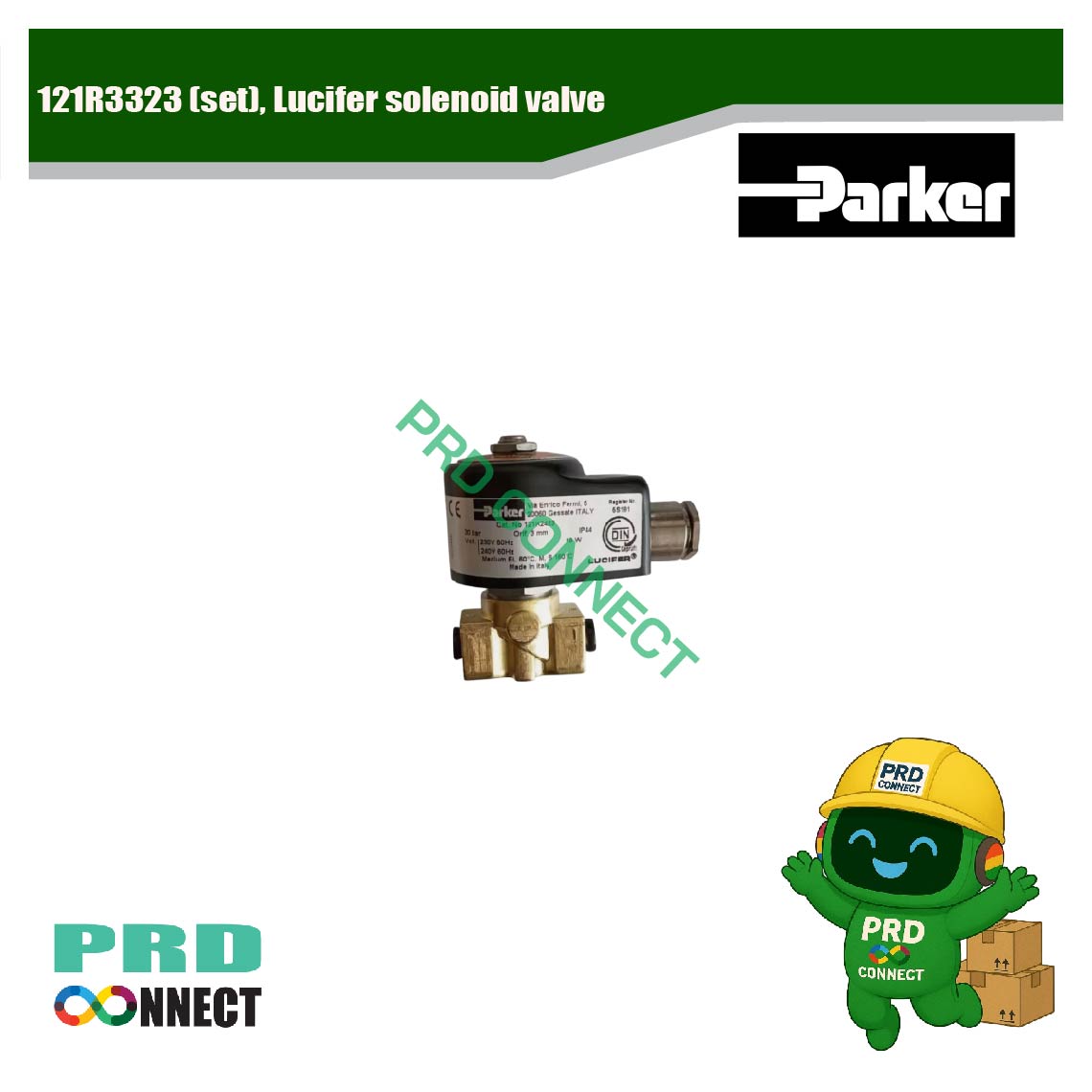 121R3323 (set), LUCIFER SOLENOID VALVE