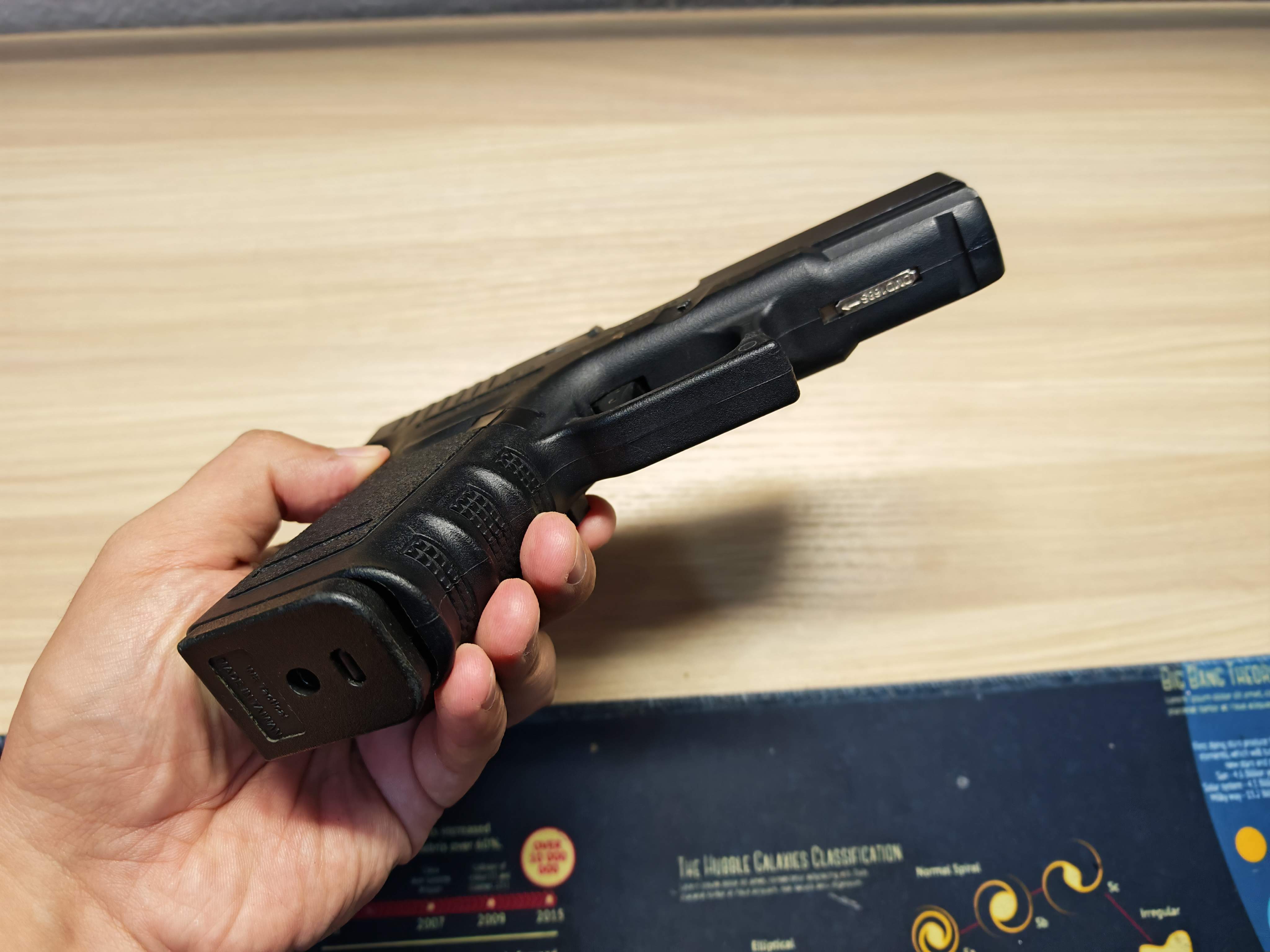 WE G19 Glock19 Gen3 GBB BB Gun บีบีกัน แบบแก๊ส ปืนอัดลม มือสอง Airsoft Gun