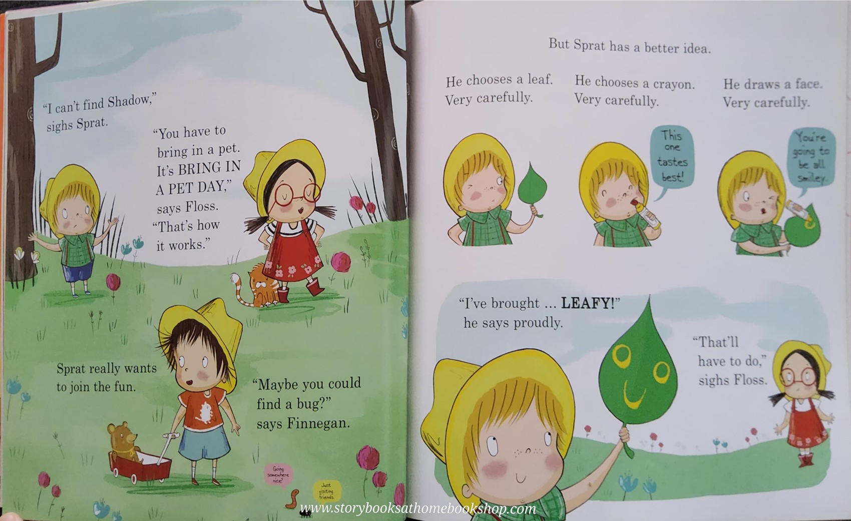 หนังสือนิทานปกอ่อน** 🍅🍓LITTLE ADVENTURERS: LEAFY THE PET LEAF