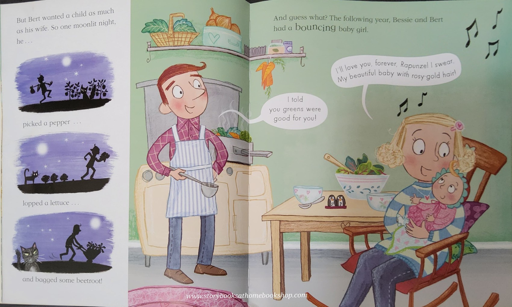 หนังสือนิทานปกอ่อน** 🍅🍅FAIRYTALE CLASSIC:RAPUNZEL