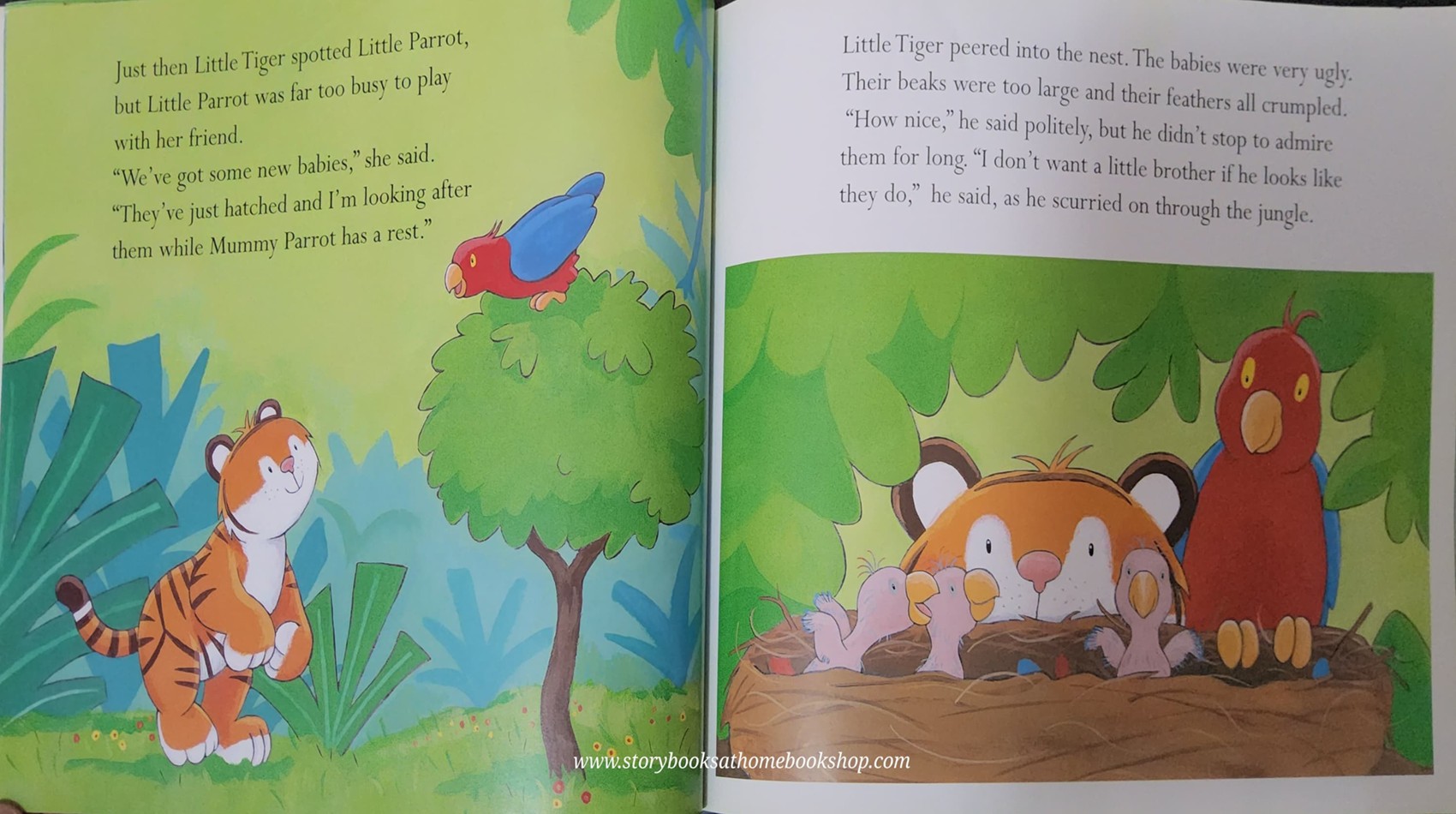 หนังสือนิทานปกอ่อน** ♥️LITTLE TIGER'S BIG SURPRISE