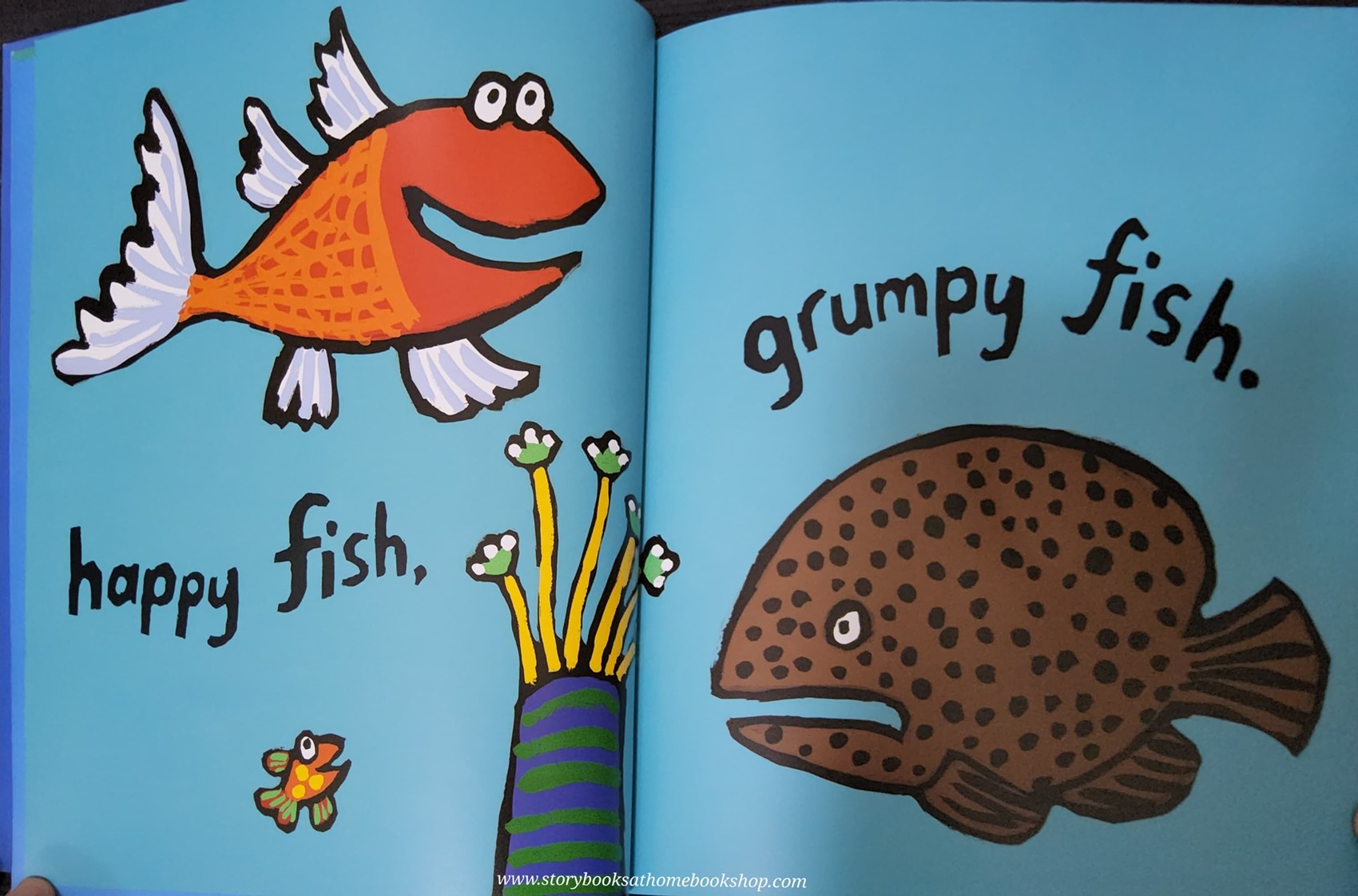หนังสือนิทานปกอ่อน** ♥️HOORAY FOR FISH! BY LUCY COUSINS WITH DVD