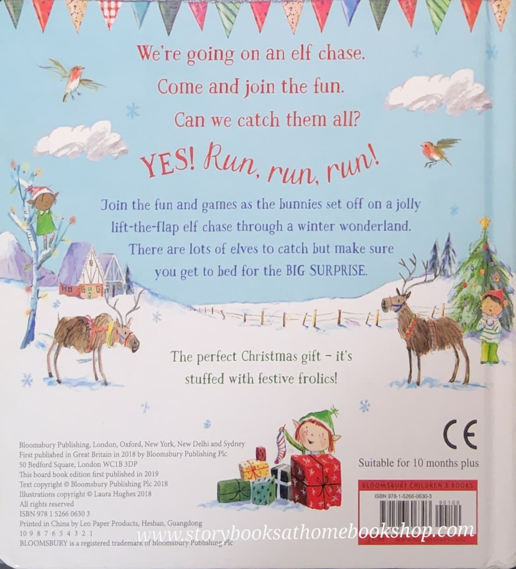 FLAP BOARD BOOK** 🍅🍓WE'RE GOING ON AN ELF CHASE