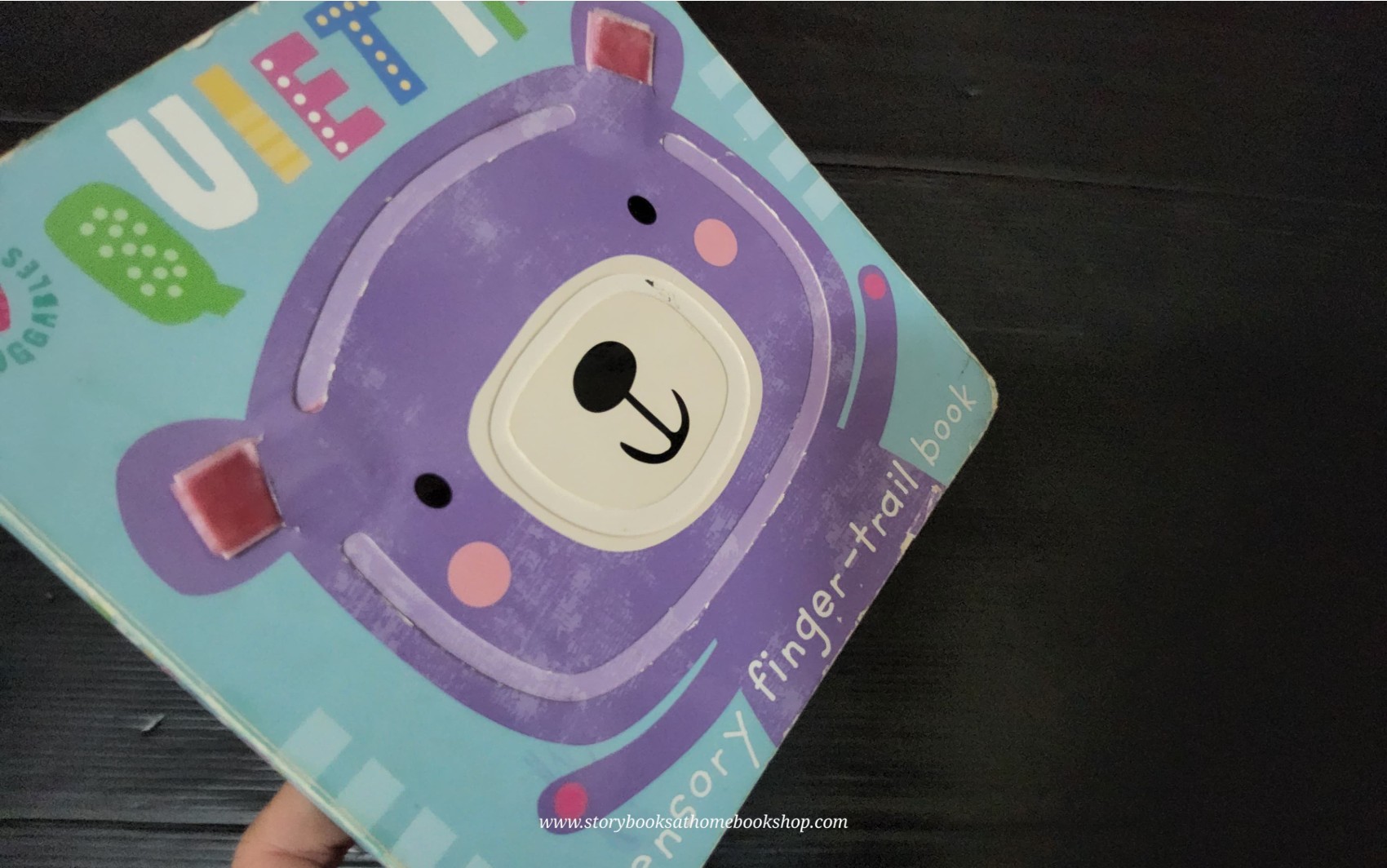 FINGER TRAIL BOARD BOOK** 🍅🍅QUIET TIME