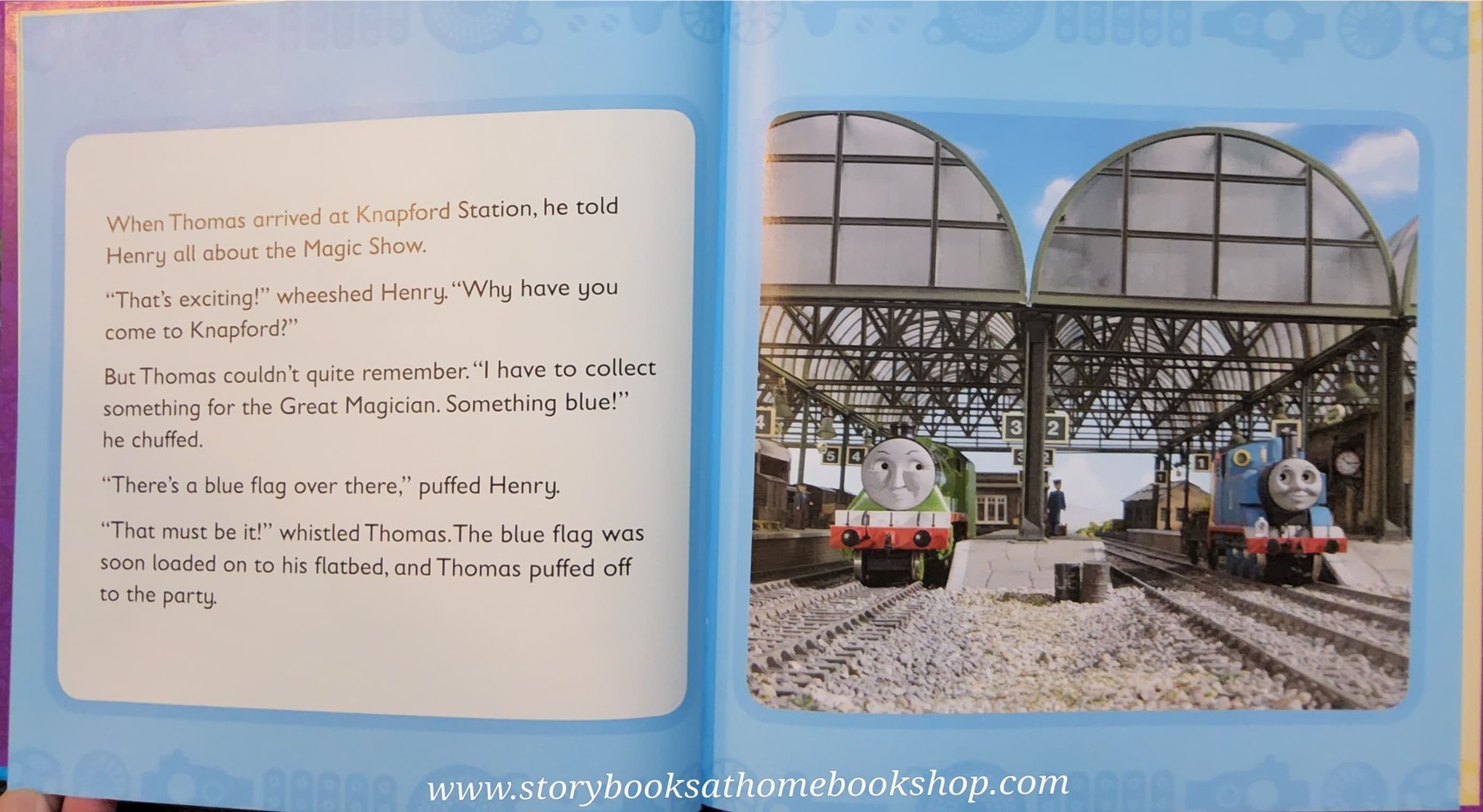 หนังสือนิทานปกแข็ง ** ♥️THOMAS AND THE MAGIC SHOW ♥️