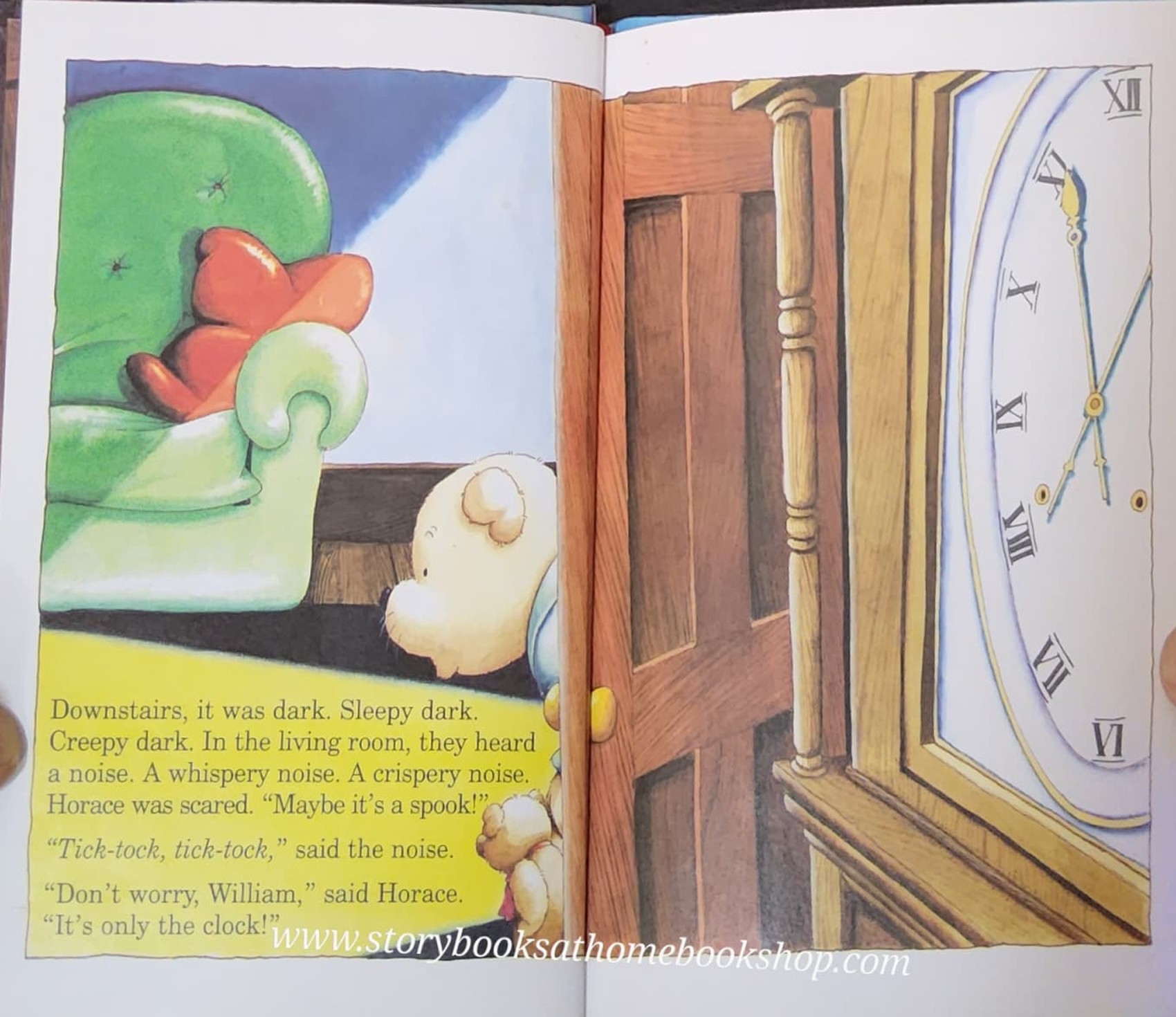 หนังสือนิทานปกแข็ง** 🍓🍓DON'T WORRY WILLIAM BY CHRISTINE MORTON