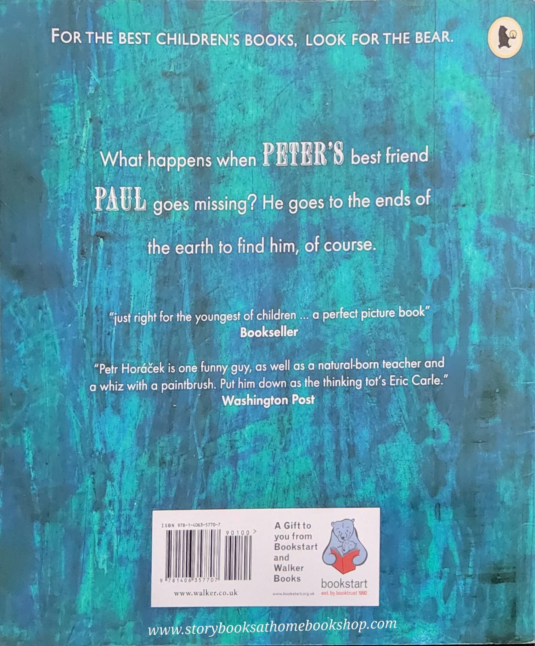 หนังสือนิทานปกอ่อน** 🍅PUFFIN PETER BY Petr Horáček
