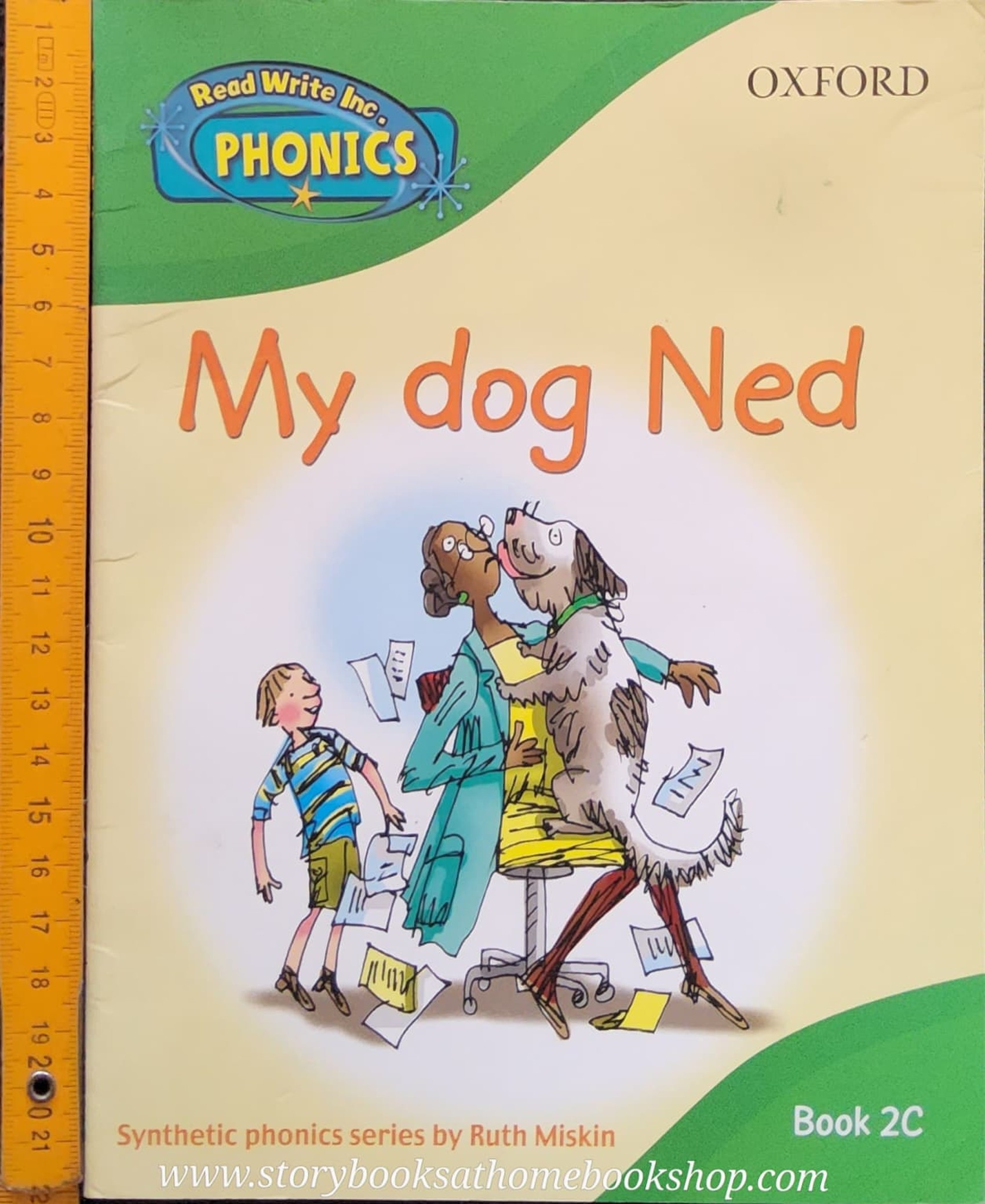 หนังสือนิทานปกอ่อน** 🍅🍓OXFORD Read with Inc. PHONICS: MY DOG NED