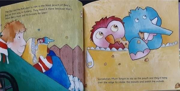 หนังสือนิทานปกอ่อน** 🍅🍓THE OWL,THE AAT,AND THE ROAR