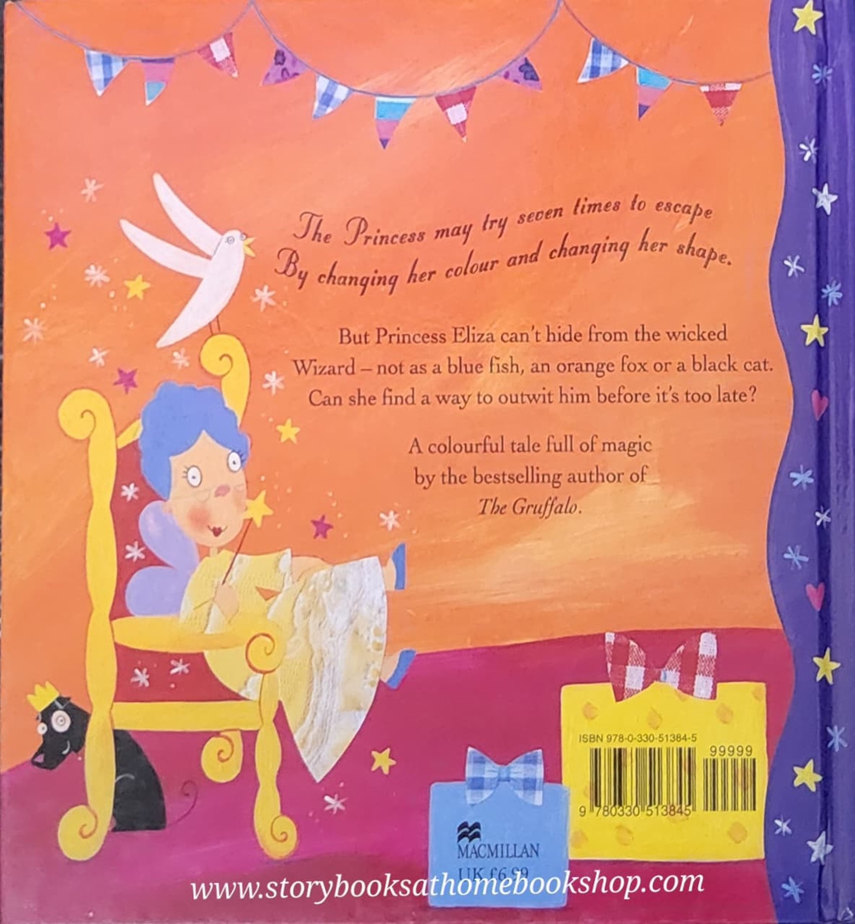 หนังสือนิทานปกแข็ง** 🍅🍅THE PRINCESS AND THE WIZARD BY JULIA DONALDSON AND LYDIA MONKS