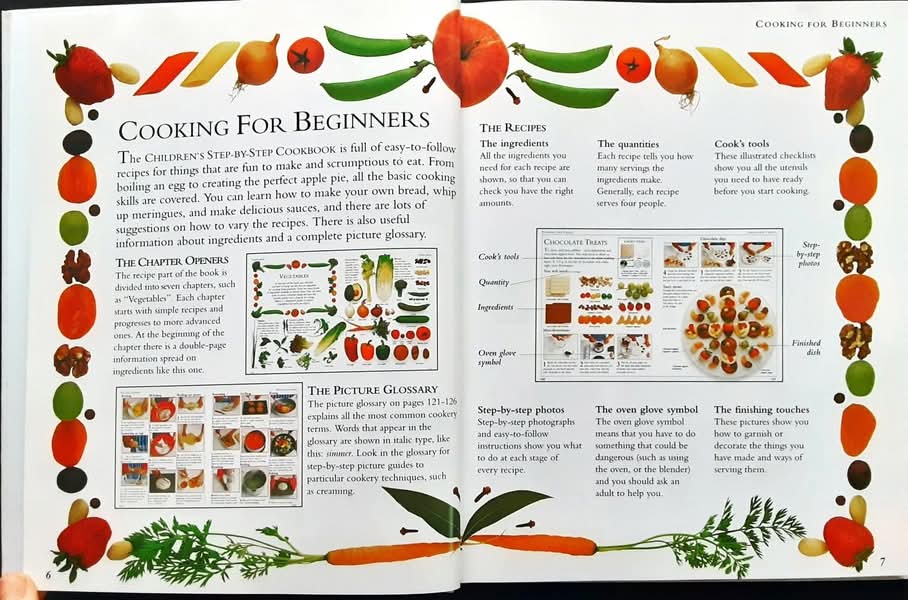 Cookery Book** 🍅🍓THE CHILDREN'S STEP-BY-STEP COO