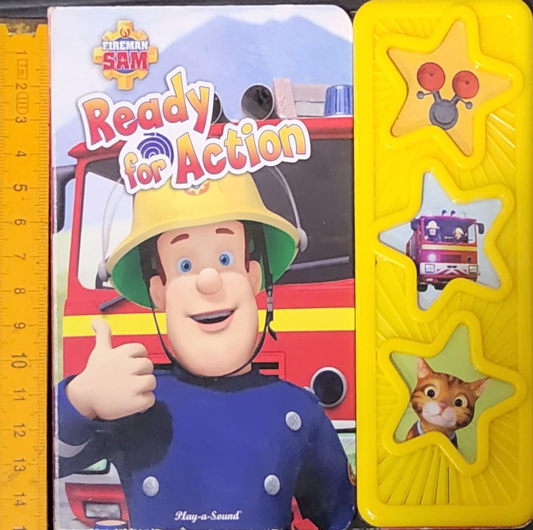 SOUND BOARD BOOK** 🍅🍅FIREMAN SAM READY FOR ACTION