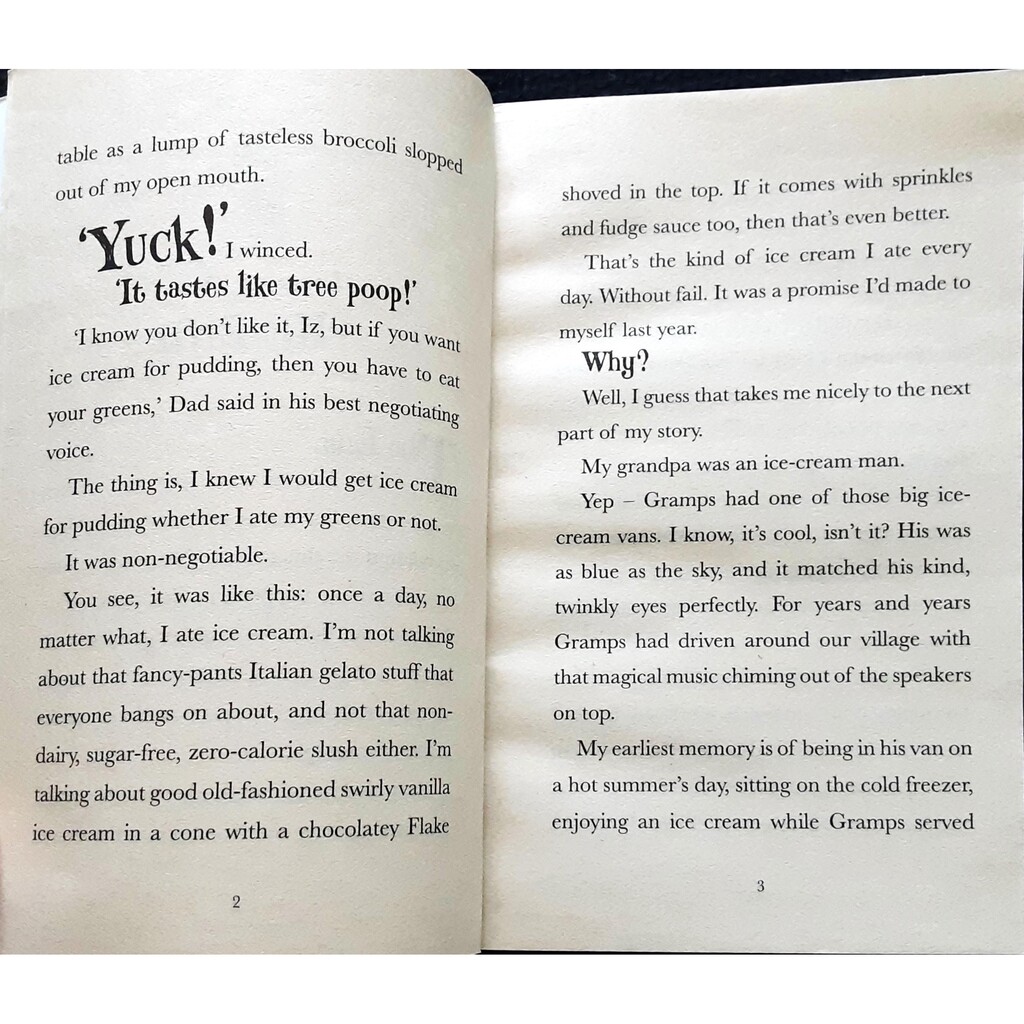 วรรณกรรมเยาวชน BRAIN FREEZE BY TOM ELETCHER (สภาพดี 70-80% .)