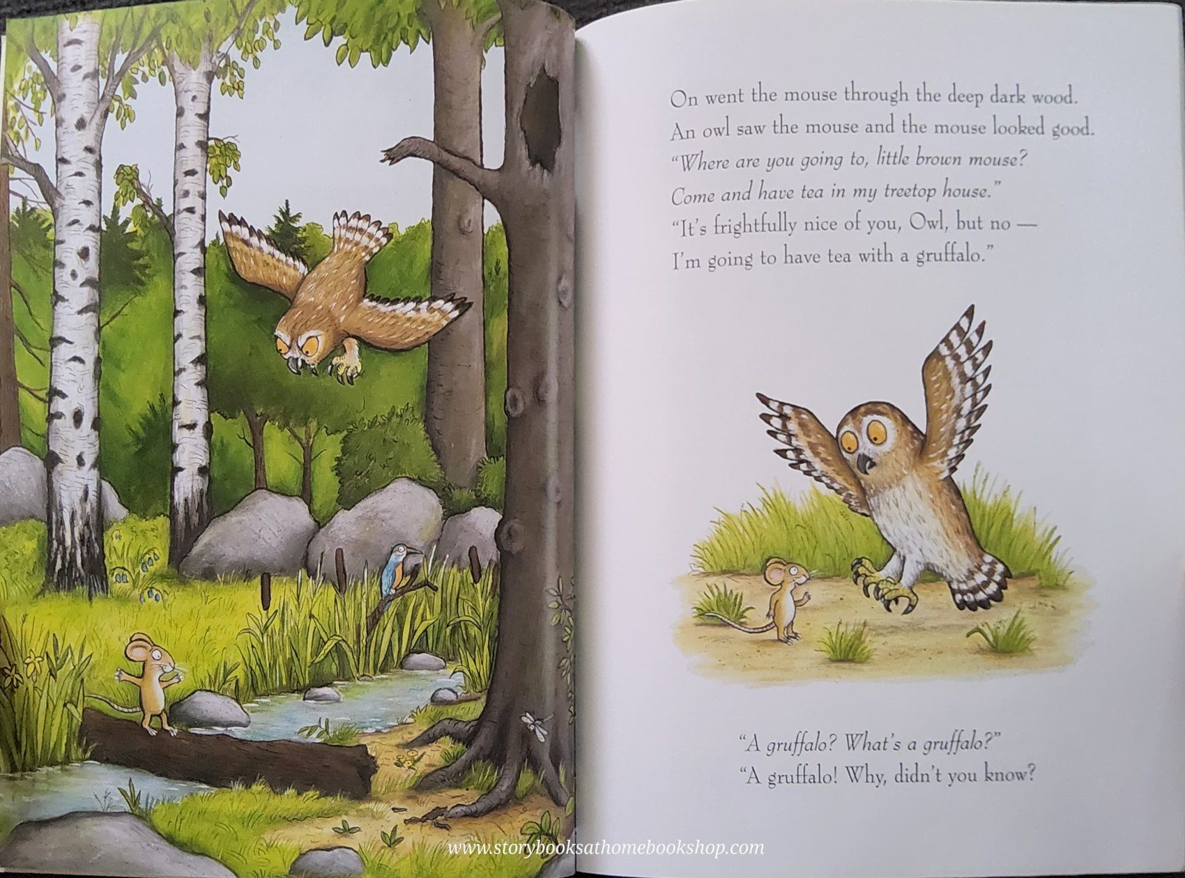 หนังสือนิทานปกอ่อน** 🍅🍓THE GRUFFALO BY JULIA DONALDSON