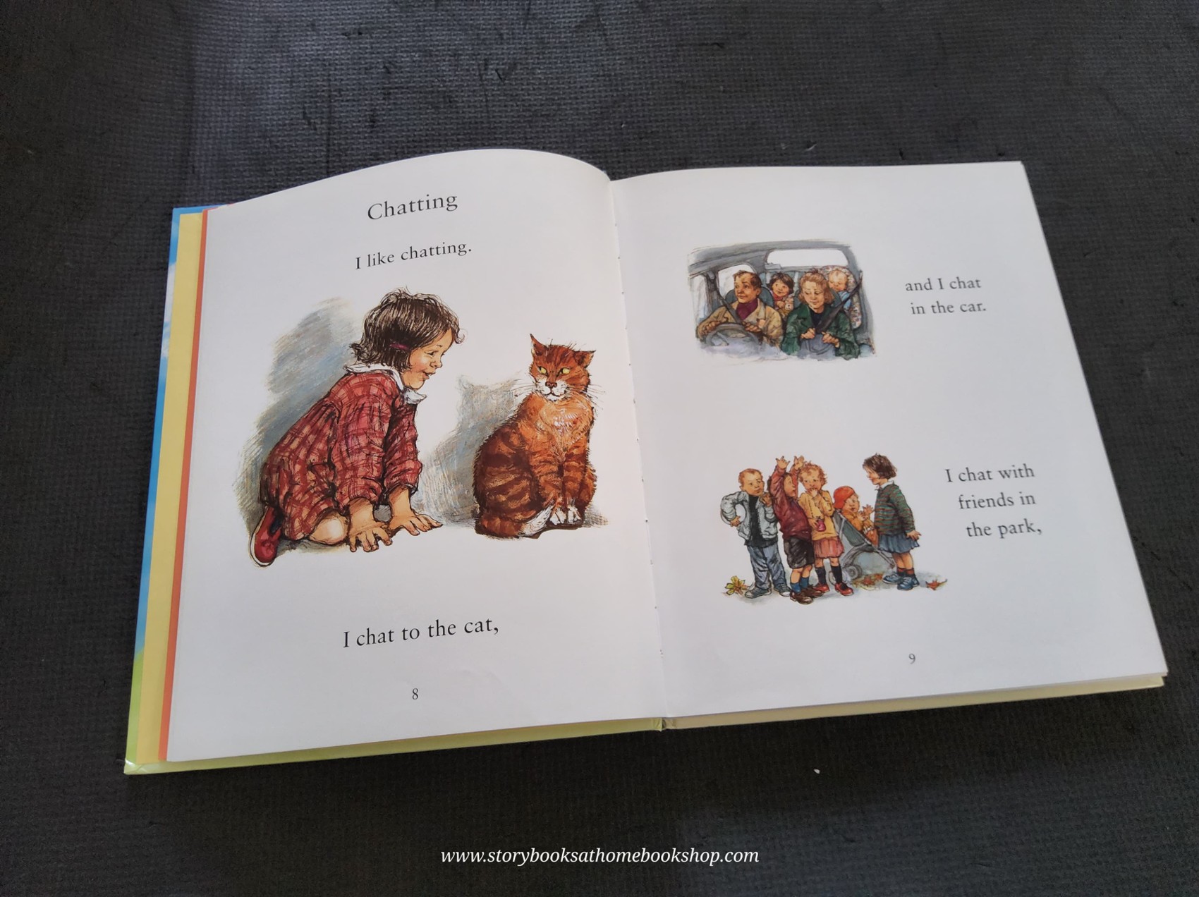 หนังสือนิทานปกแข็ง** 🍅🍓THINGS I LIKE FIRST RHYMES AND STORIES BY SHIRLEY HUGHES