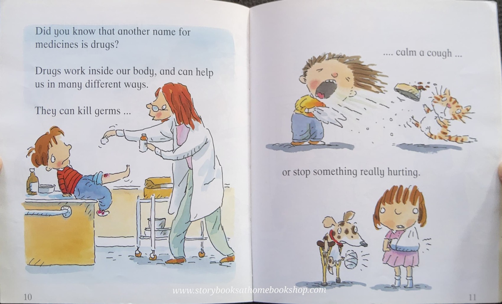 หนังสือนิทานปกอ่อน** 🍅🍓NICE OR NASTY? LEARING ABOUT DRUGS AND YOUR HEALTH