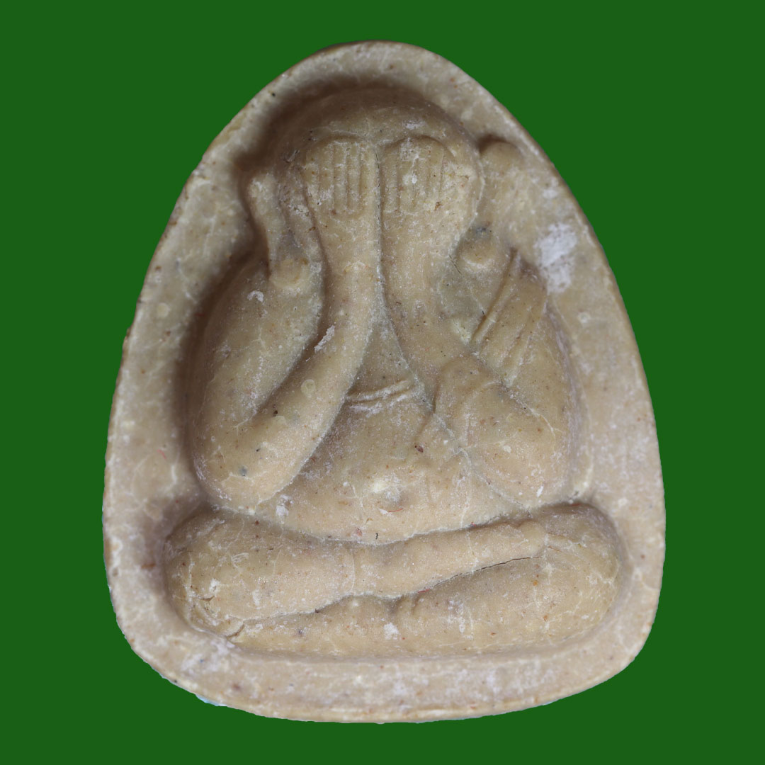 พระปิดตาหลวงปู่โต๊ะ วัดประดู่ฉิมพลี รุ่น108 ปี พิมพ์เล็ก เนื้อเกสร (นิยม) ไม่มีกล่อง