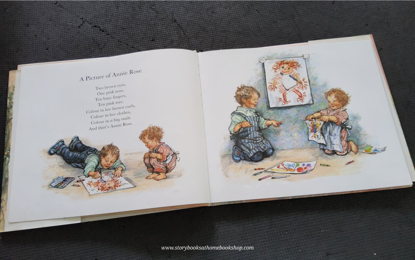 หนังสือนิทานปกแข็ง** 🍅🍅RHYMES FOR ANNIE ROSE BY SHIRLEY HUGHES