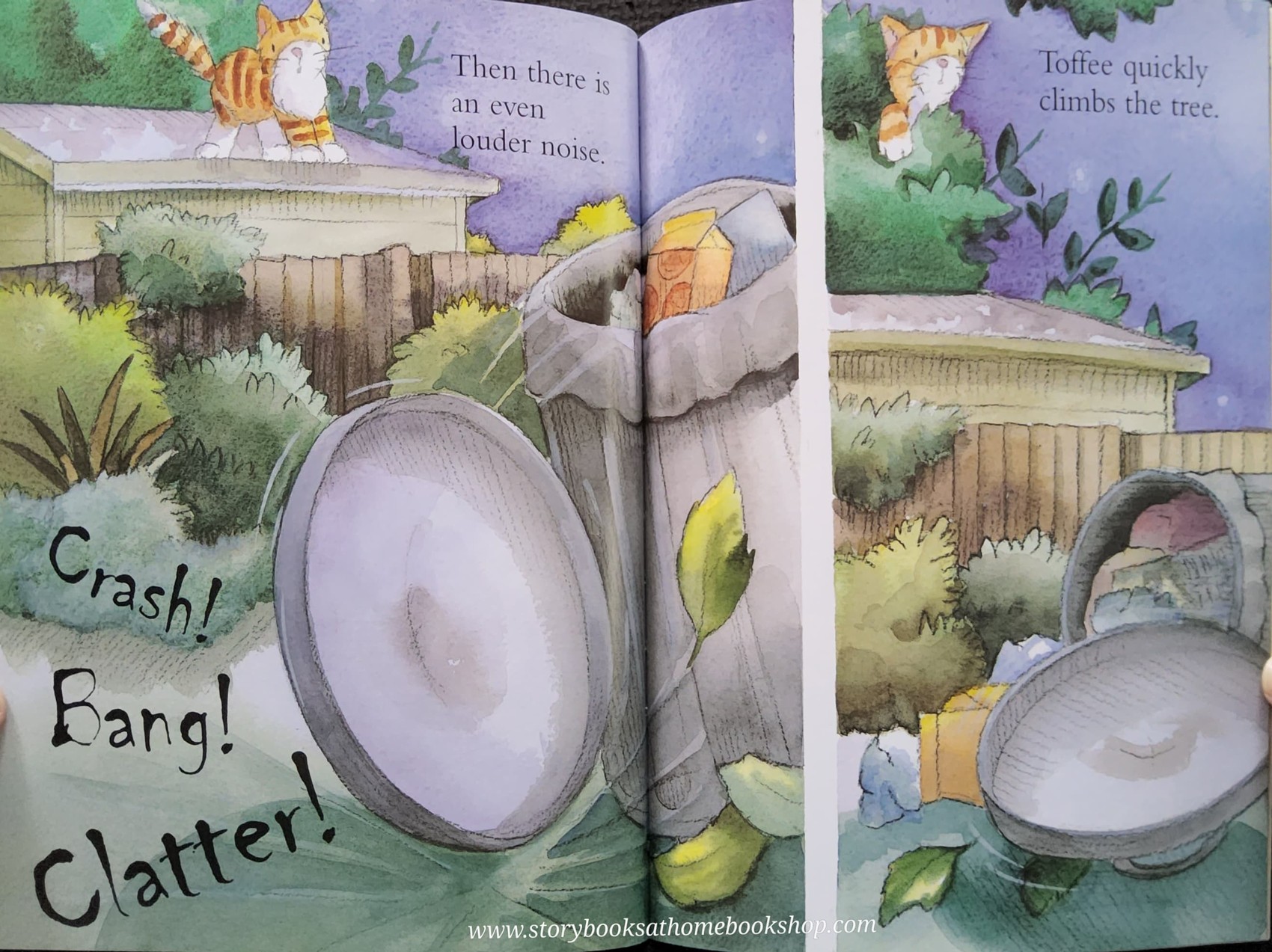 หนังสือนิทานปกอ่อน** ♥️♥️TOFFEE'S NIGHT NOISES BY SALLY CHAMBERS