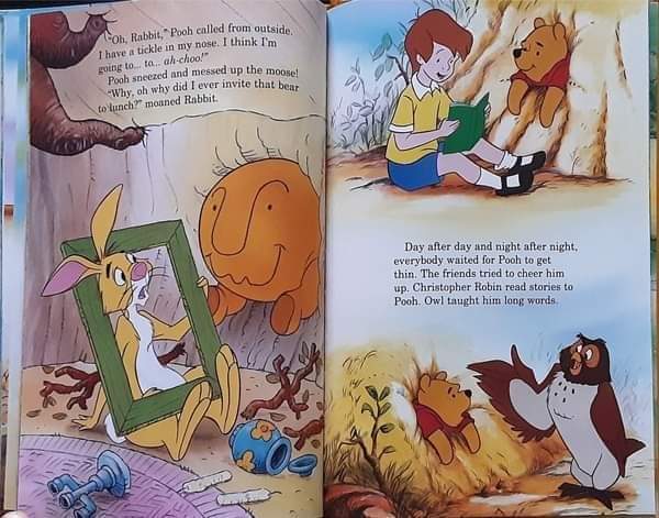 หนังสือนิทานปกแข็ง ** ♥️♥️Disney Winnie the Pooh and the Honey Tree