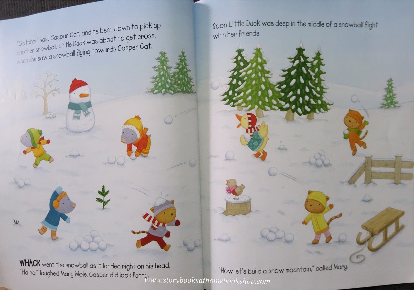 หนังสือนิทานปกอ่อน ** 🍓🍓 LITTLE DUCK'S FIRST CHRISTMAS