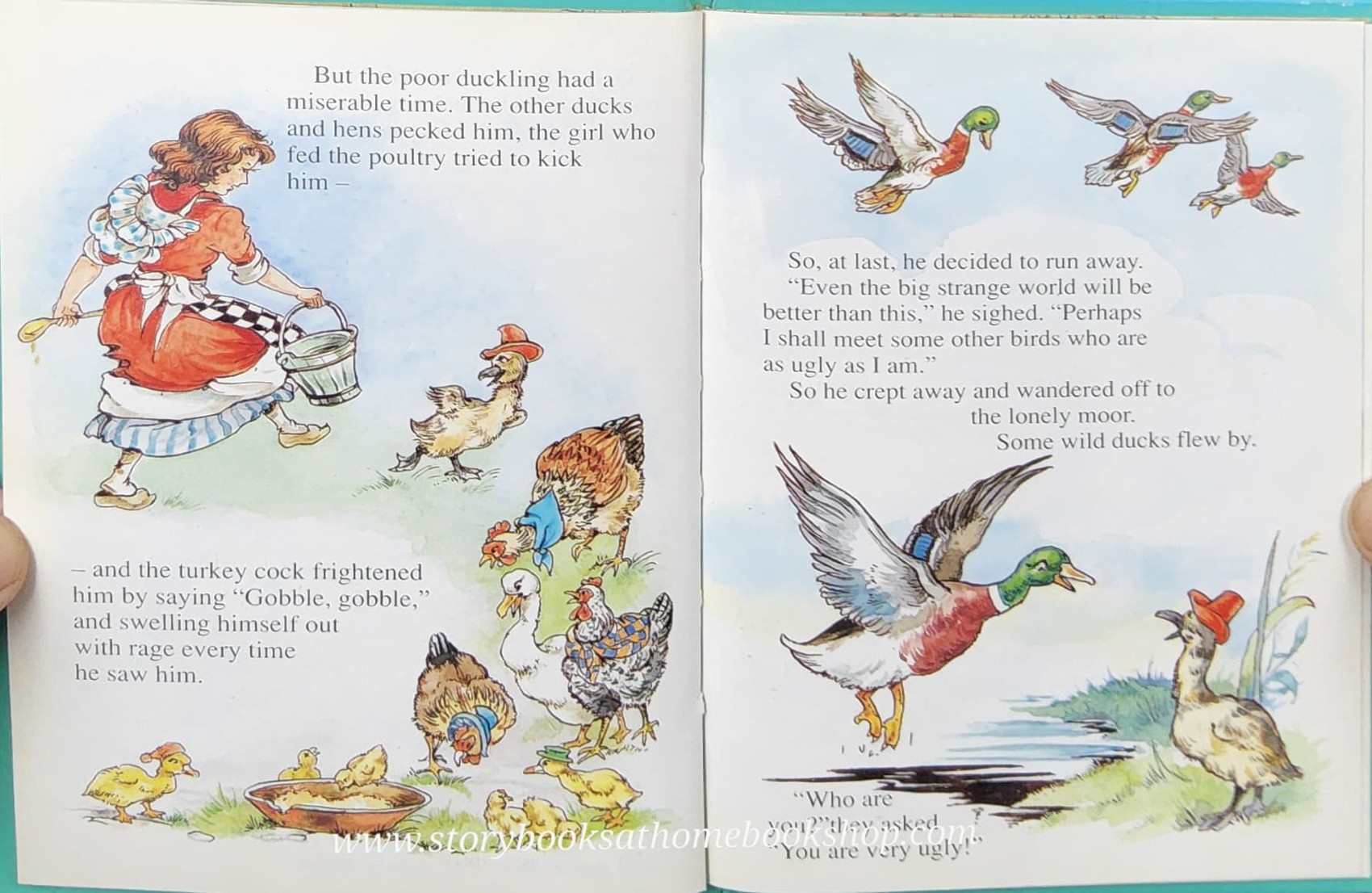 หนังสือนิทานปกแข็ง** 🍅🍓THE UGLY DUCKLING