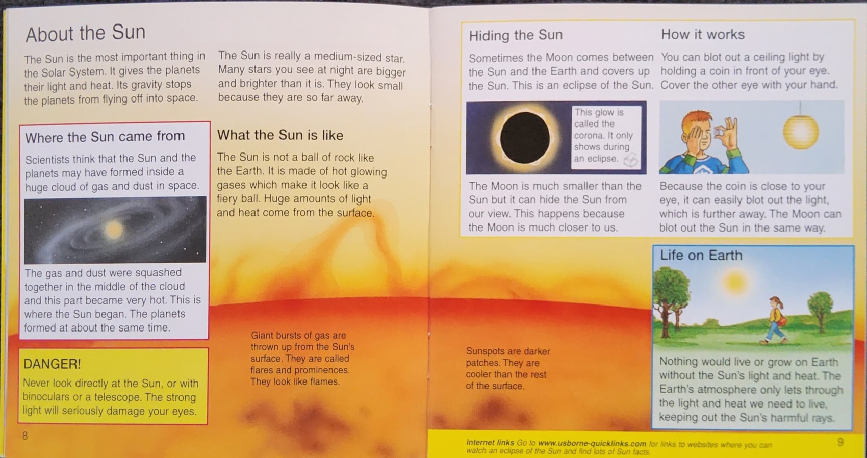 KNOWLEDGE BOOK** ♥️♥️USBORNE POCKET SCIENCE WHAT'S OUT IN SPACE?