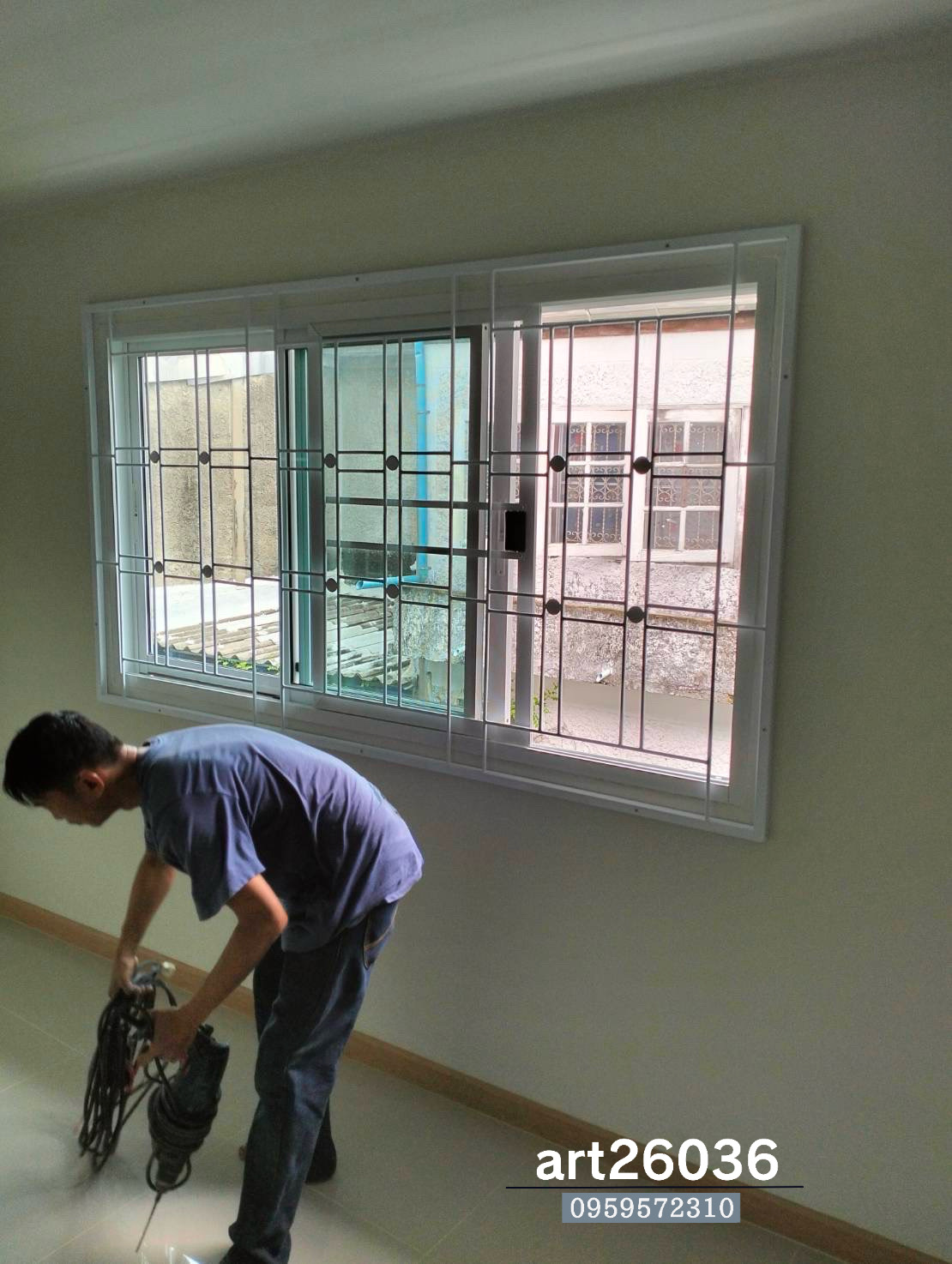 เหล็กดัด หน้าต่าง มุ้งลวด