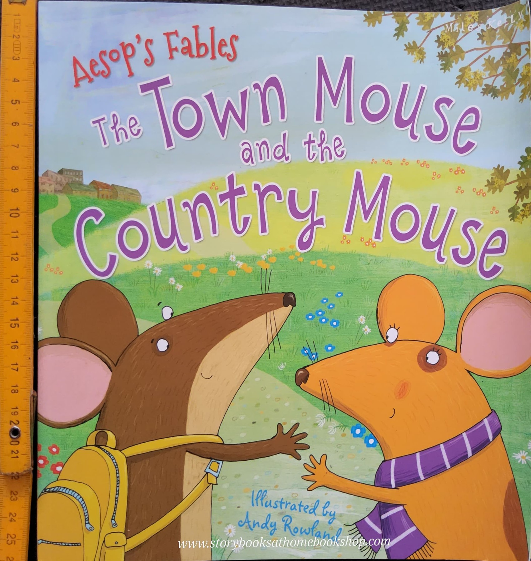 หนังสือนิทานปกอ่อน** 🍅🍓Aesop's Fables The Town Mouse and the Country Mouse