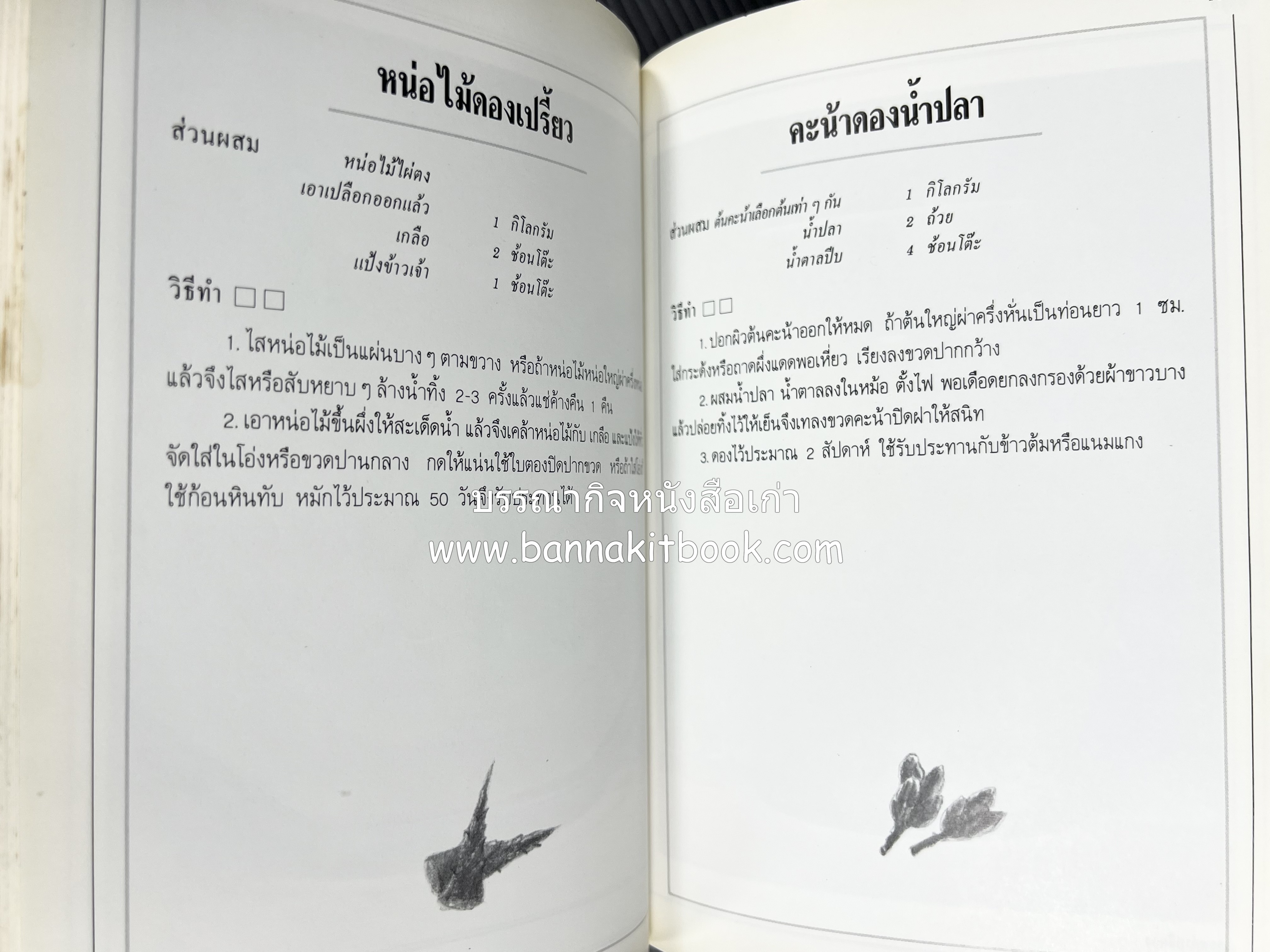 อาหารเชื่อม ดอง และการถนอมอาหาร โดย : อาจารย์ศรีสมร คงพันธุ์ (พิมพ์ครั้งแรก).