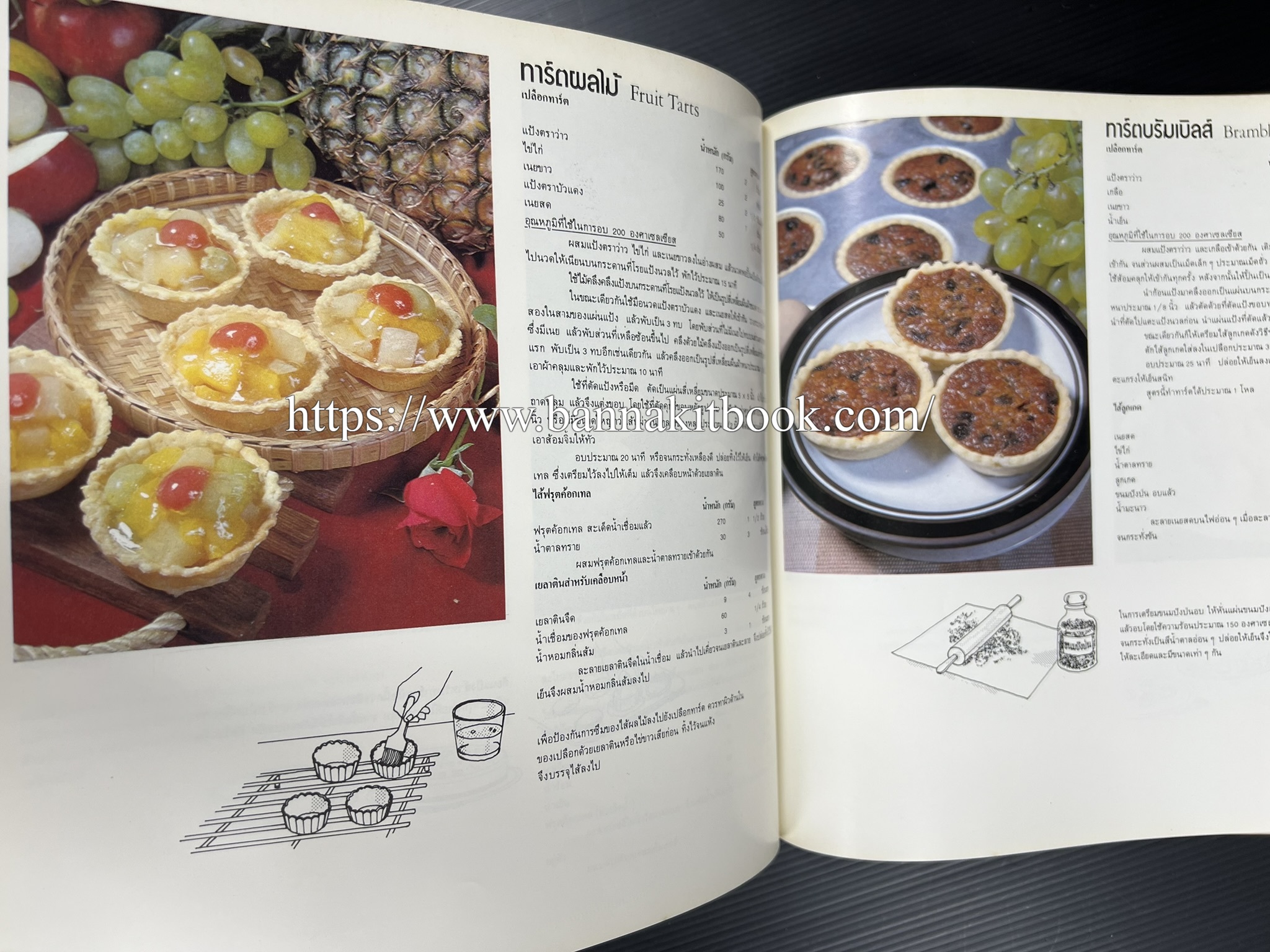 ตำราทำขนม จากแป้งสาลี (4 เล่ม) โรงเรียนสอนการผลิตอาหารและขนมอบ (UFM Baking & Cooking School (ตำราทำขนมอบ เค้ก เบเกอรี่ ของว่างในตำนาน).