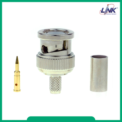 BNC PLUG RG58, (Male) CRIMP Typeคีมบีบแน่น UC-8118A
