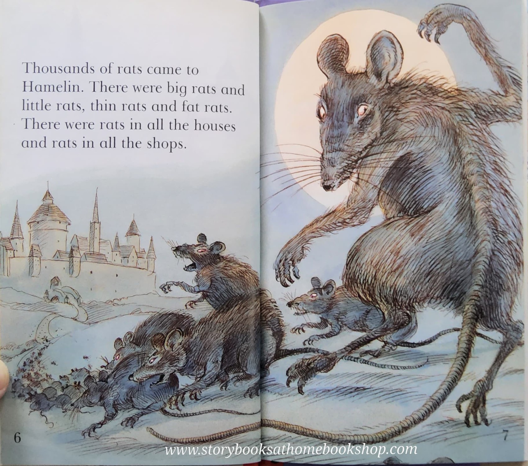 หนังสือนิทานปกแข็ง** 🍅🍅READ IT YOURSELF LEVEL4: THE PIED PIPER OF HAMELIN