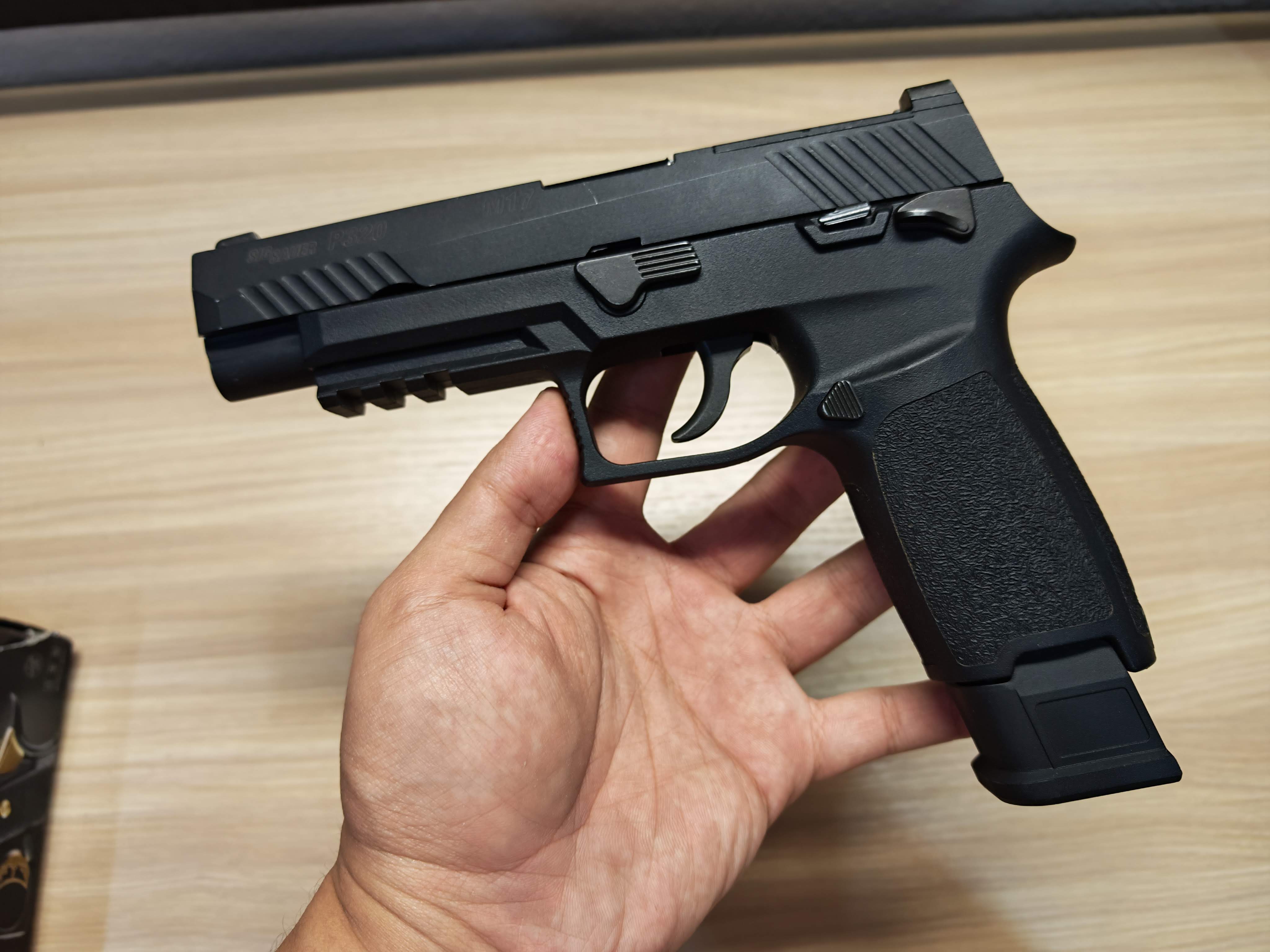 WE Sig Sauer P320 M17 GBB BB Gun บีบีกัน แบบแก๊ส ปืนอัดลม มือสอง Airsoft Gun