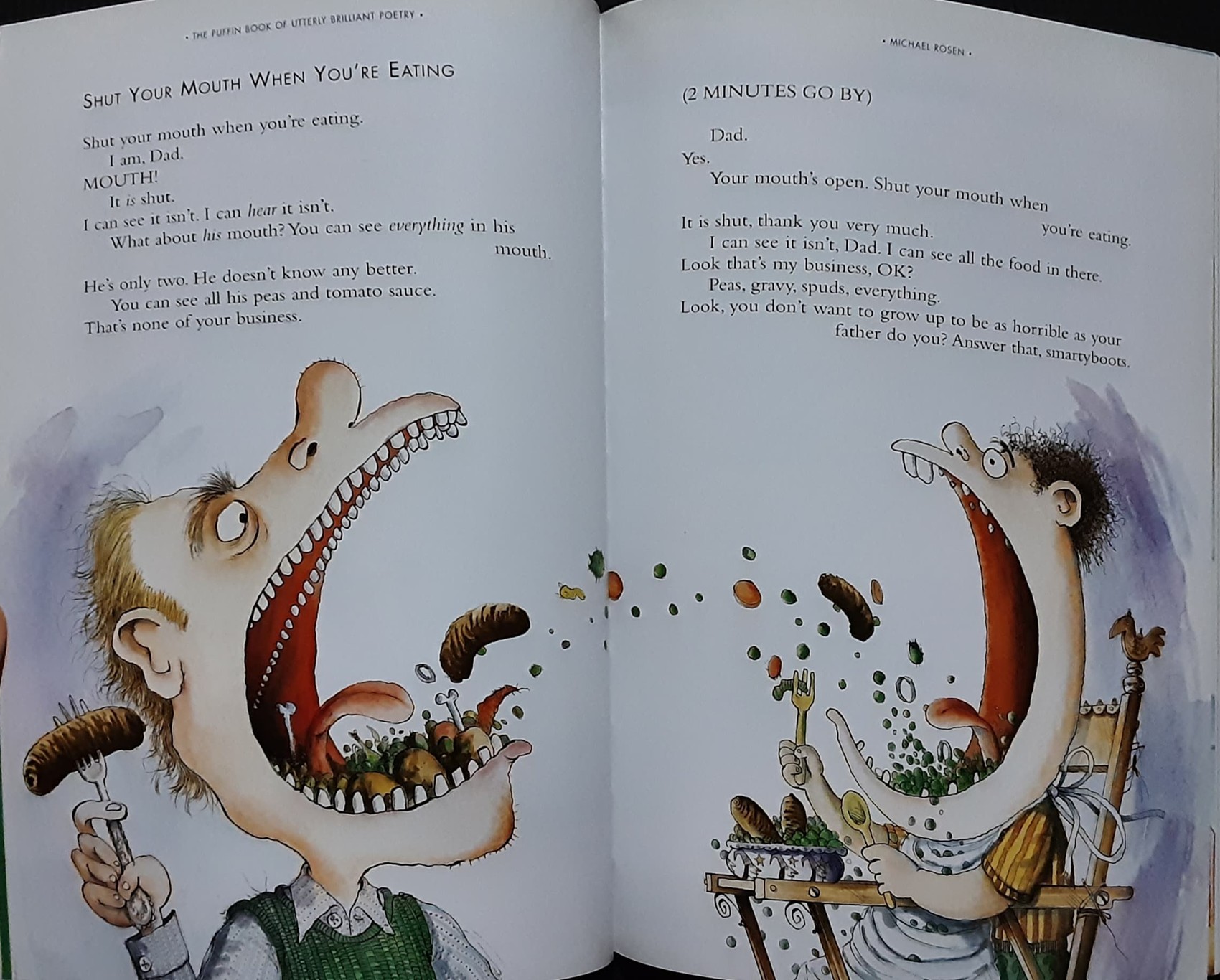 หนังสือนิทานปกอ่อน** 🍅🍓PUFFIN BOOK OF UTTERLY BRILLIANT POETRY