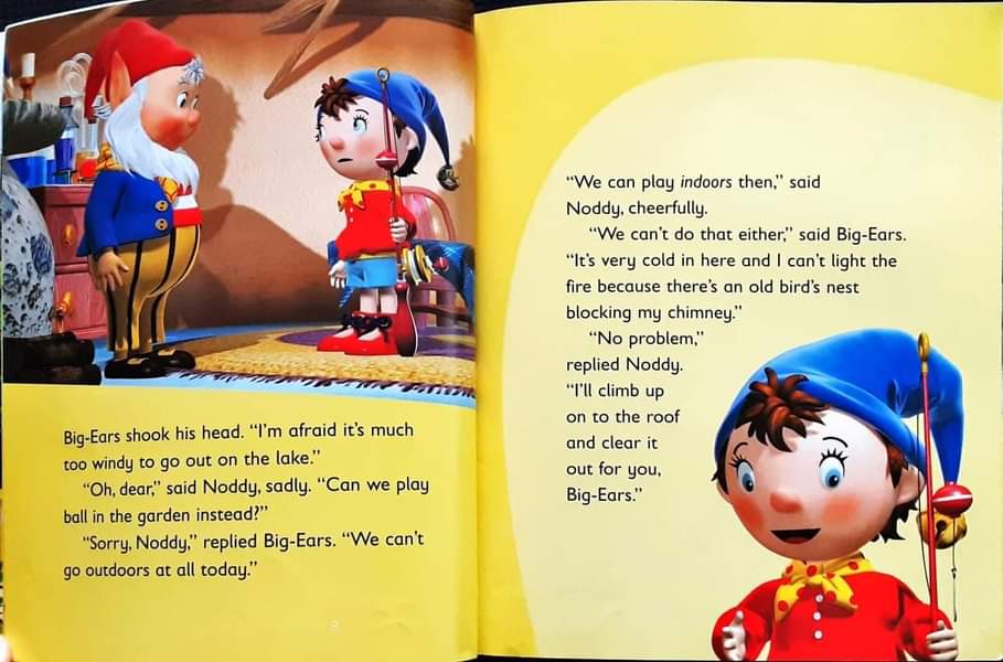 หนังสือนิทานปกอ่อน ** 🍅🍅MAKE WAY FOR NODDY:HOLD ON TO YOUR HAT,NODDY